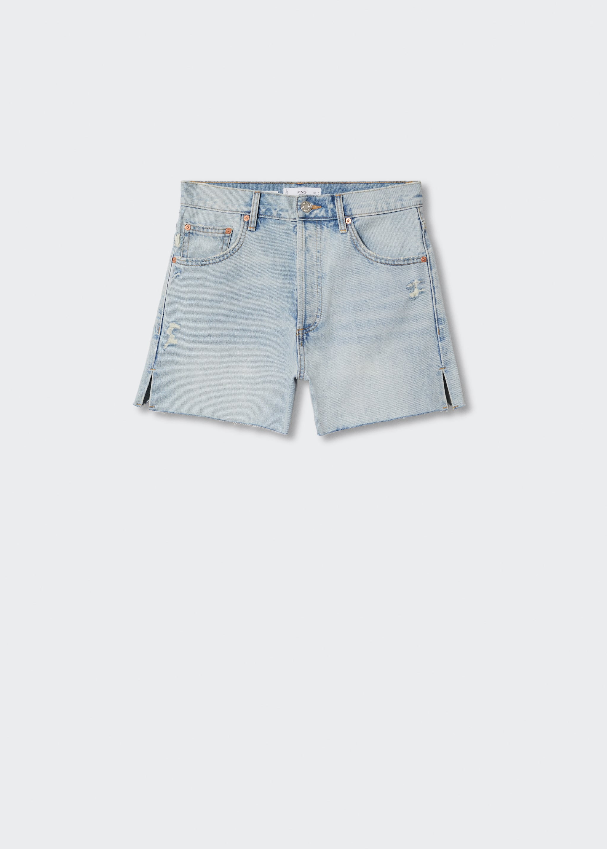 Relaxed-fit denim short - Article without model