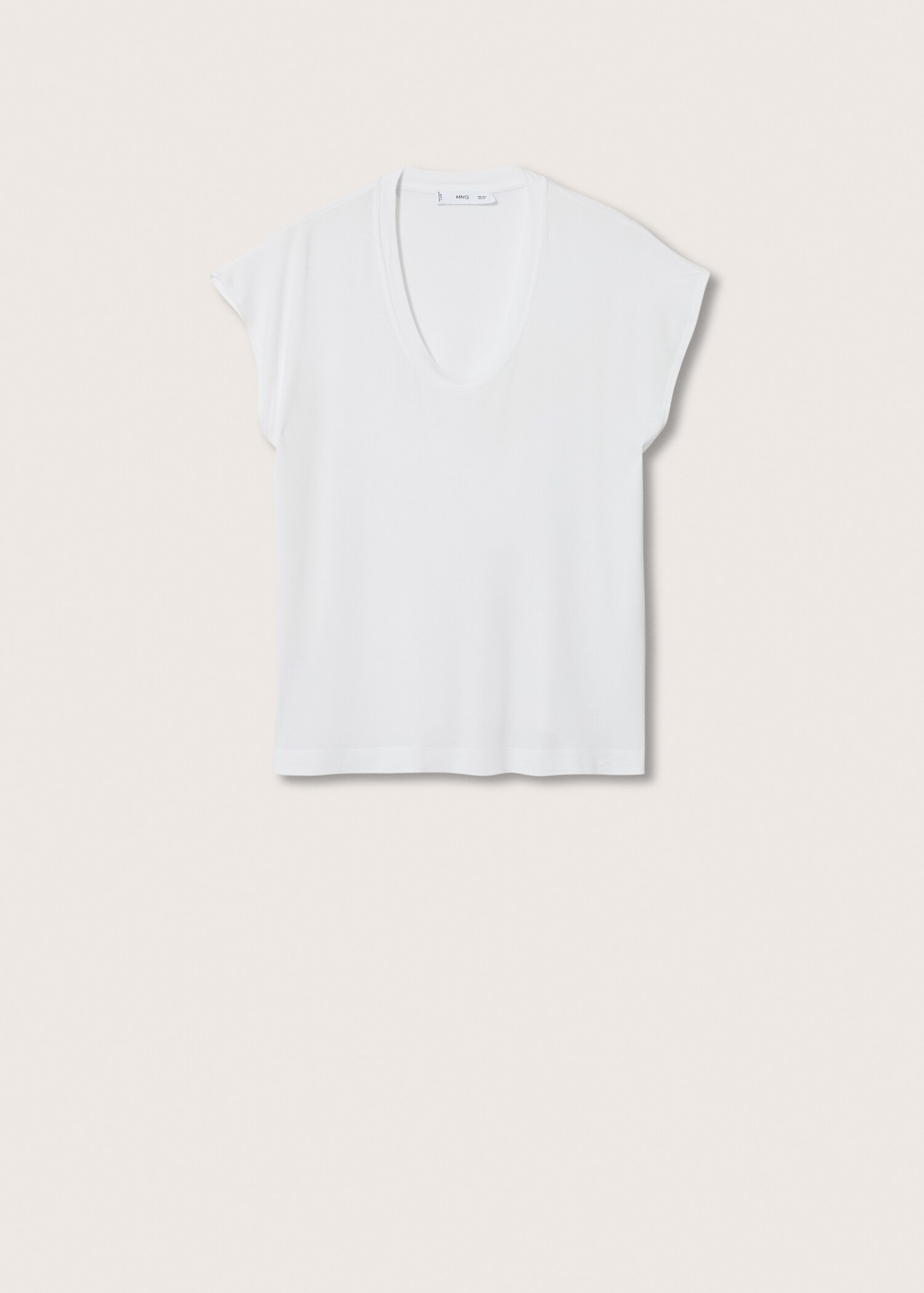 Rounded neck t-shirt - Article without model