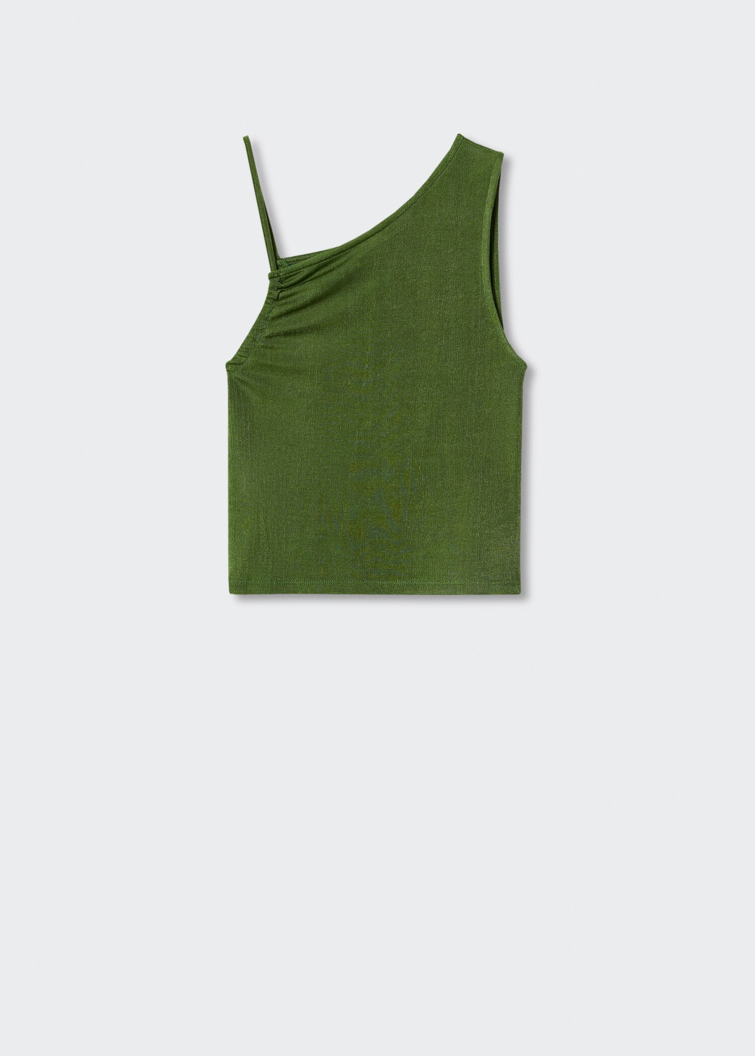 Strikket topp asymmetrisk - Artikkel uten modell