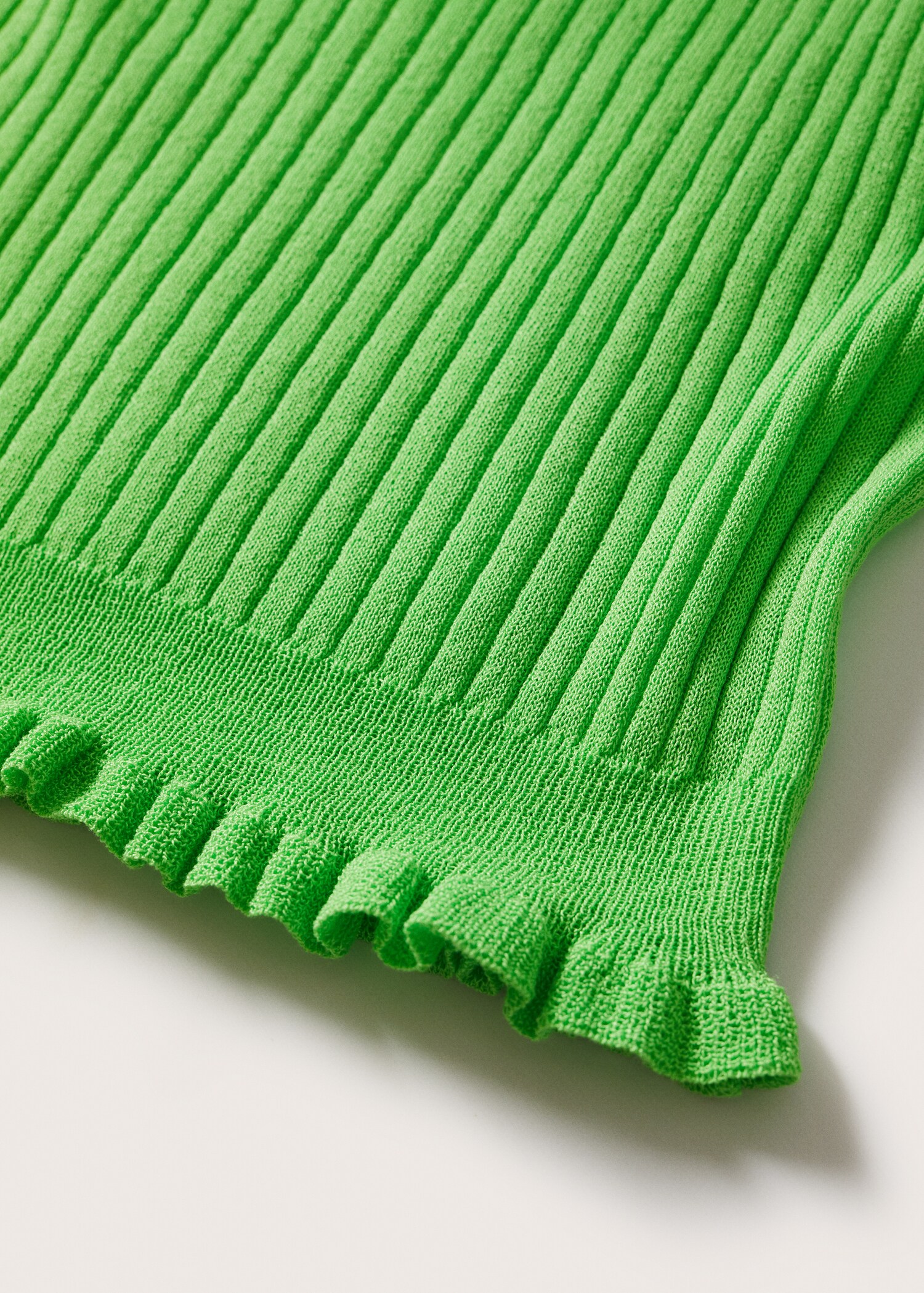 Ribbed crop top - Details of the article 8