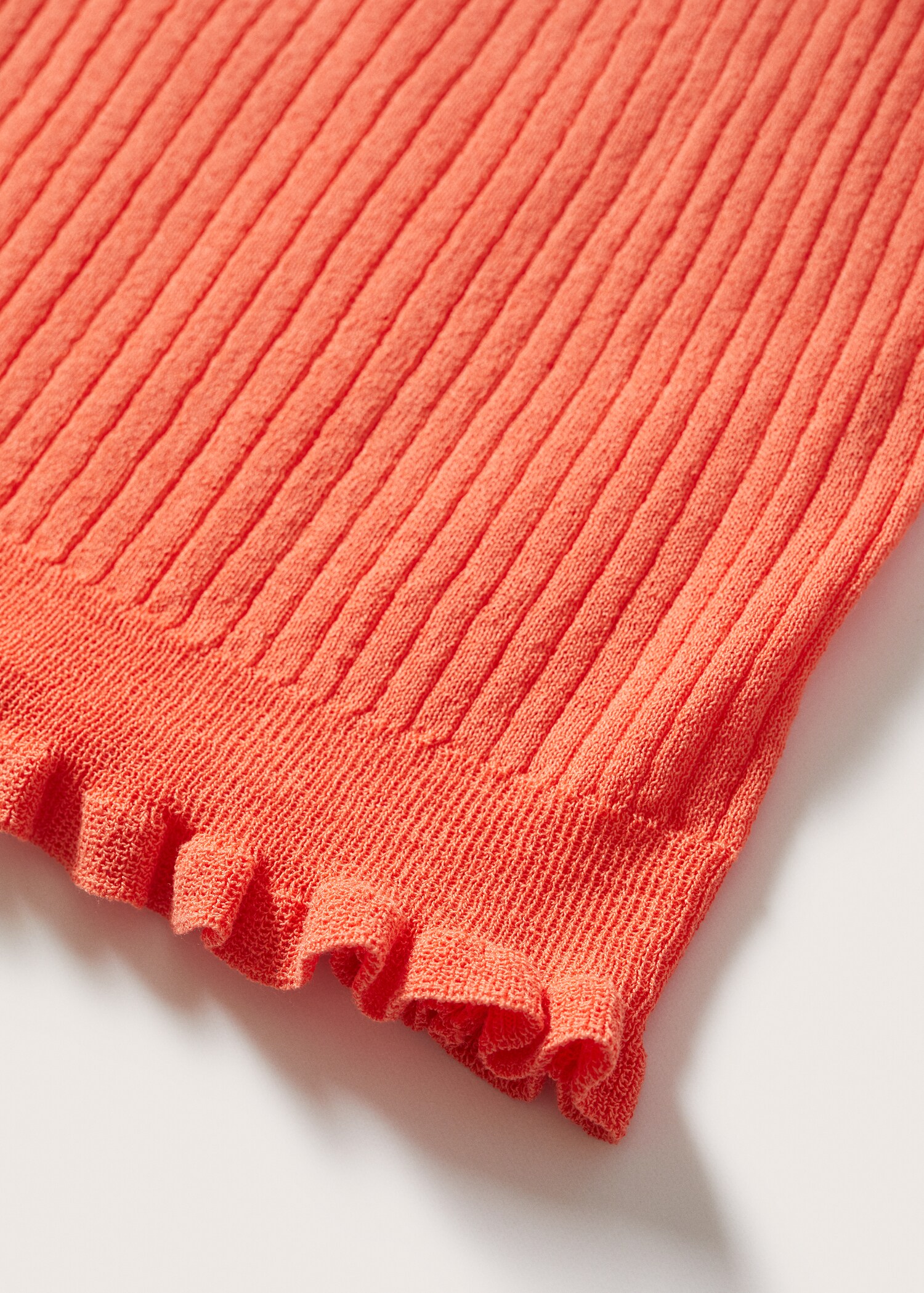 Ribbed crop top - Details of the article 8