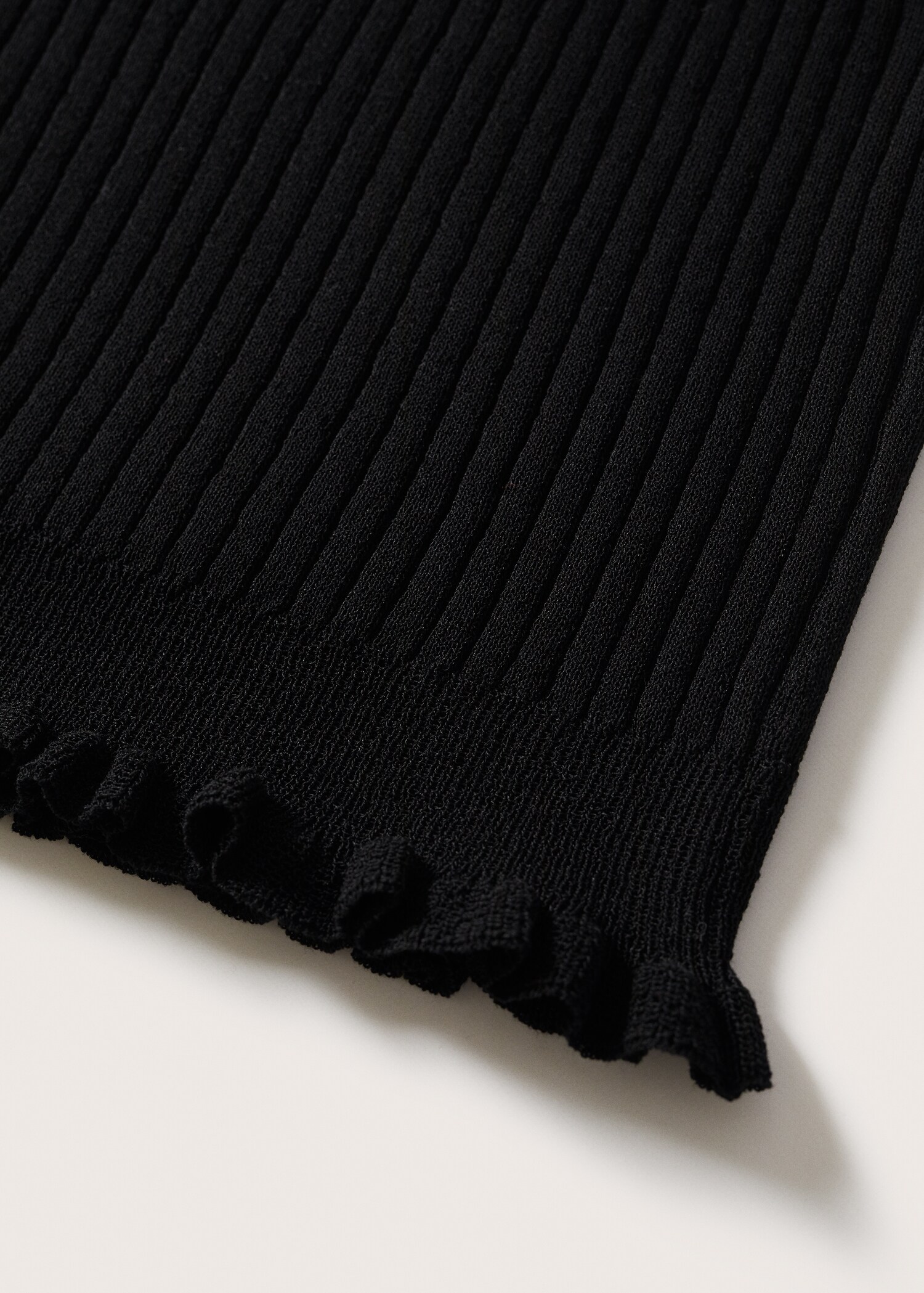 Ribbed crop top - Details of the article 8