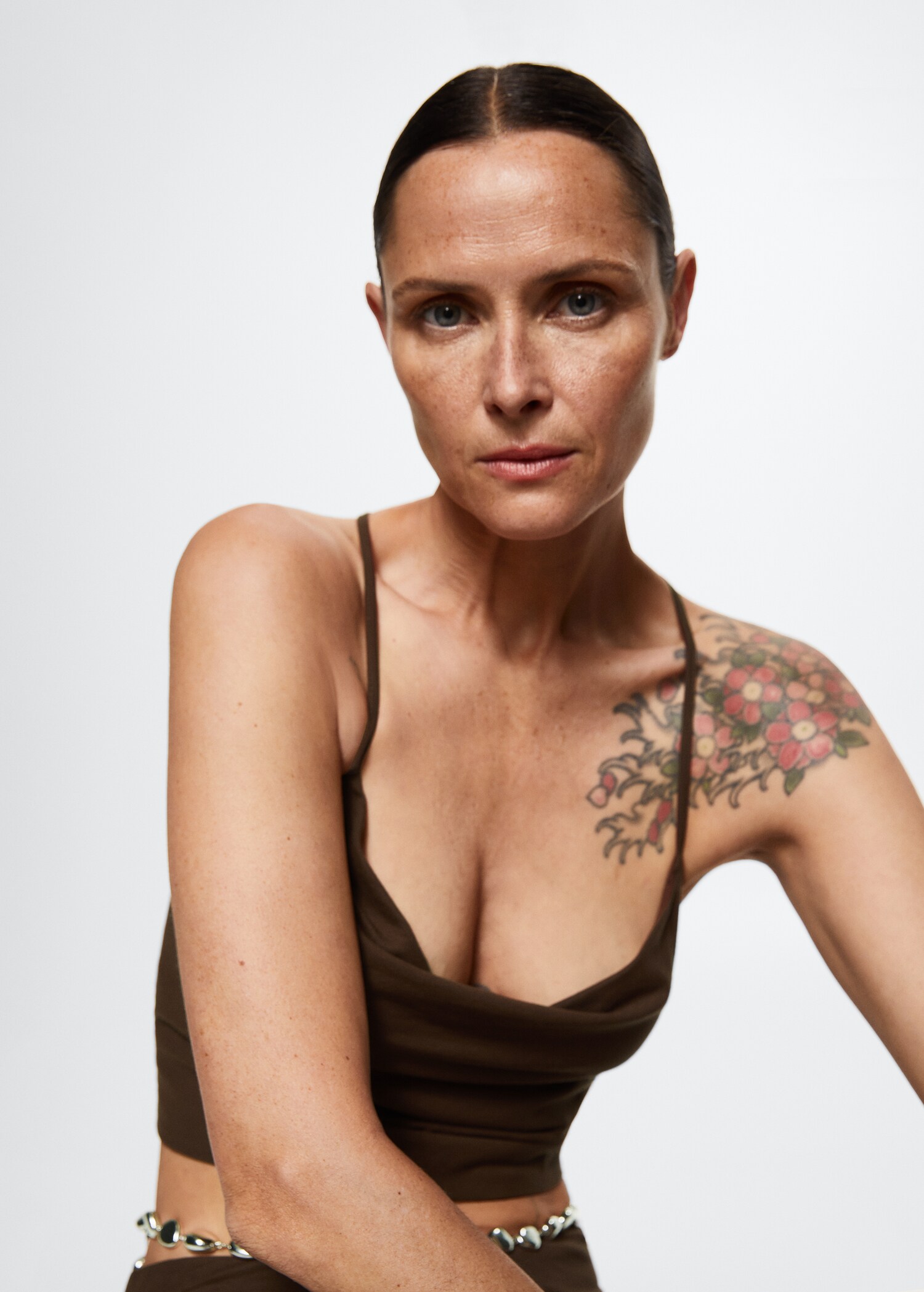 Wrap back top - Details of the article 1