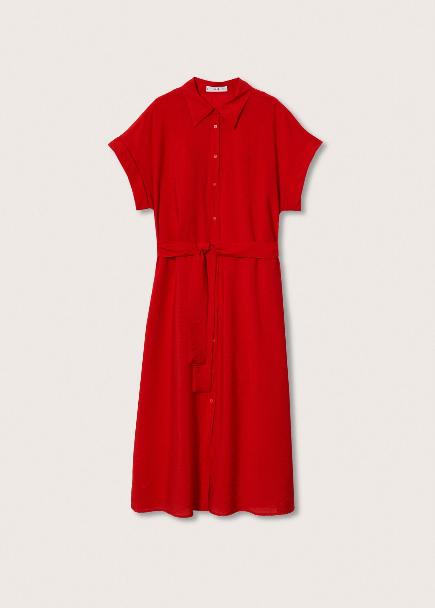 Belt shirt dress - Article without model