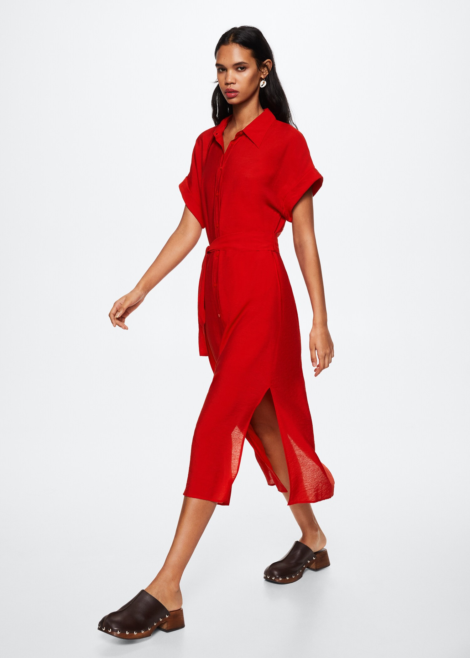 Belt shirt dress - Details of the article 6
