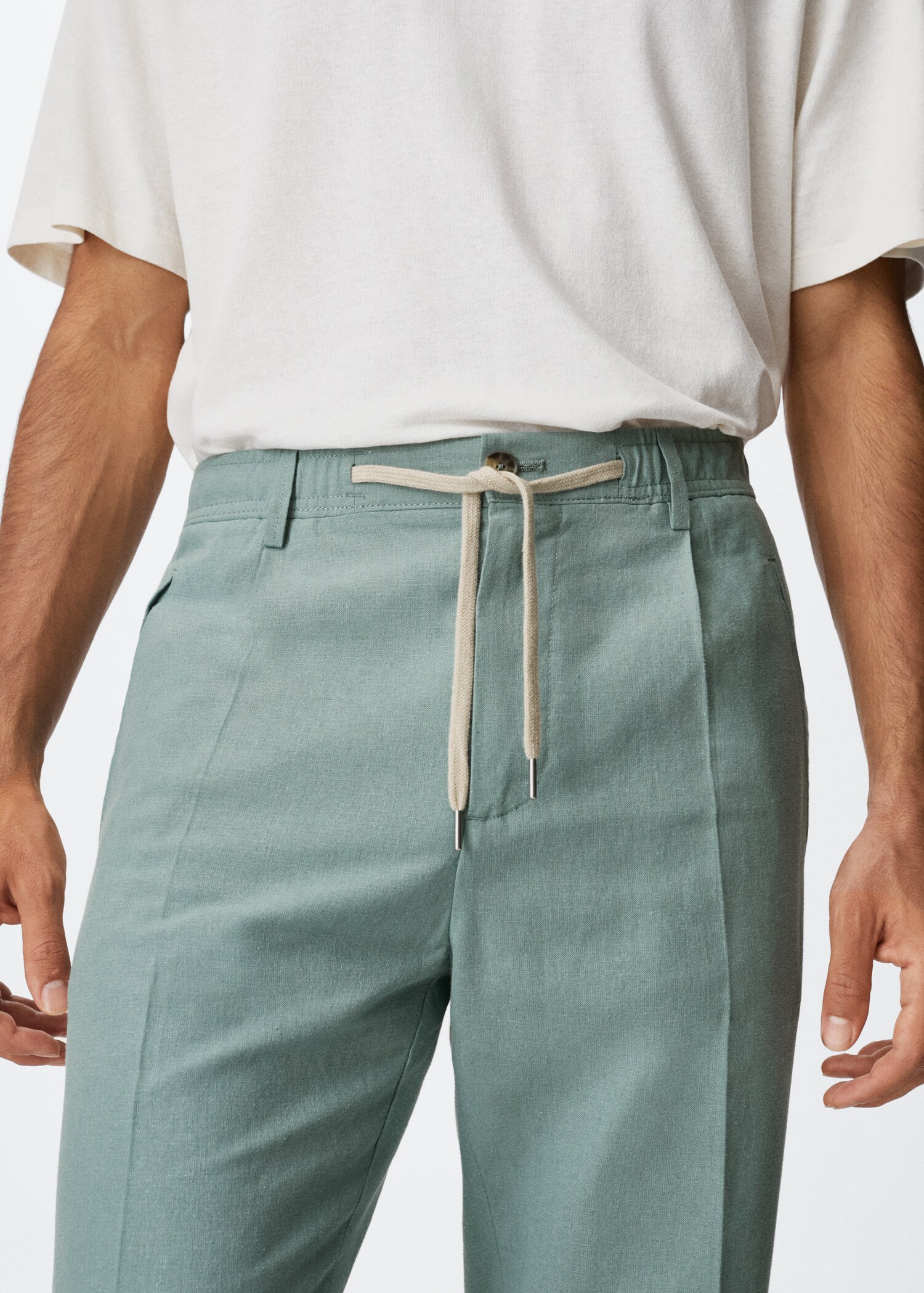 Relaxed-Leinenhose - Detail des Artikels 1