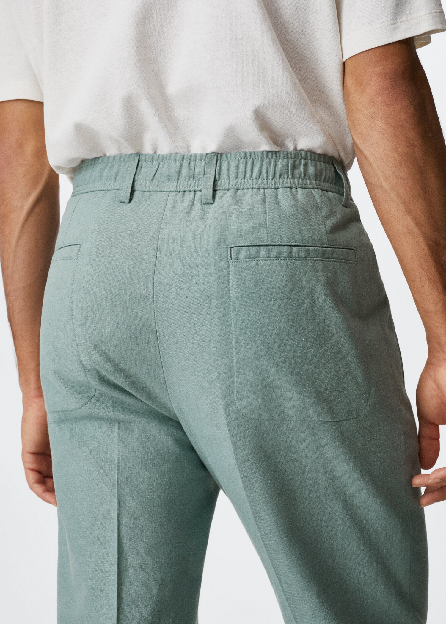 Relaxed-Leinenhose - Detail des Artikels 3