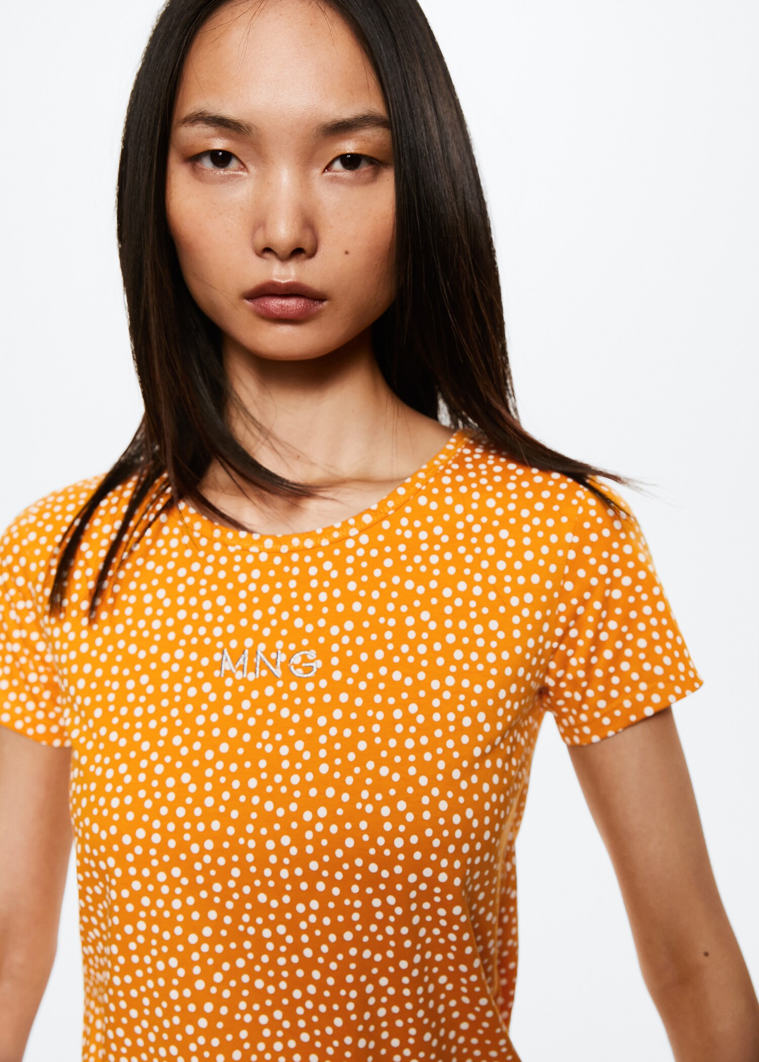 Bedrucktes Baumwoll-T-Shirt - Detail des Artikels 1