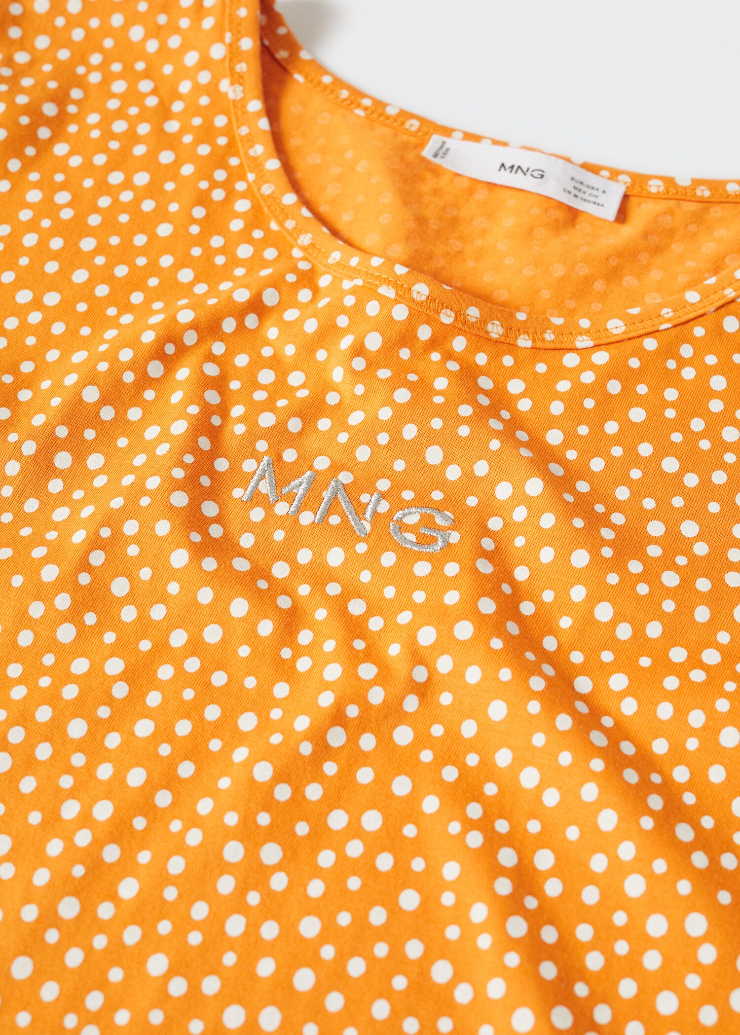 Bedrucktes Baumwoll-T-Shirt - Detail des Artikels 8