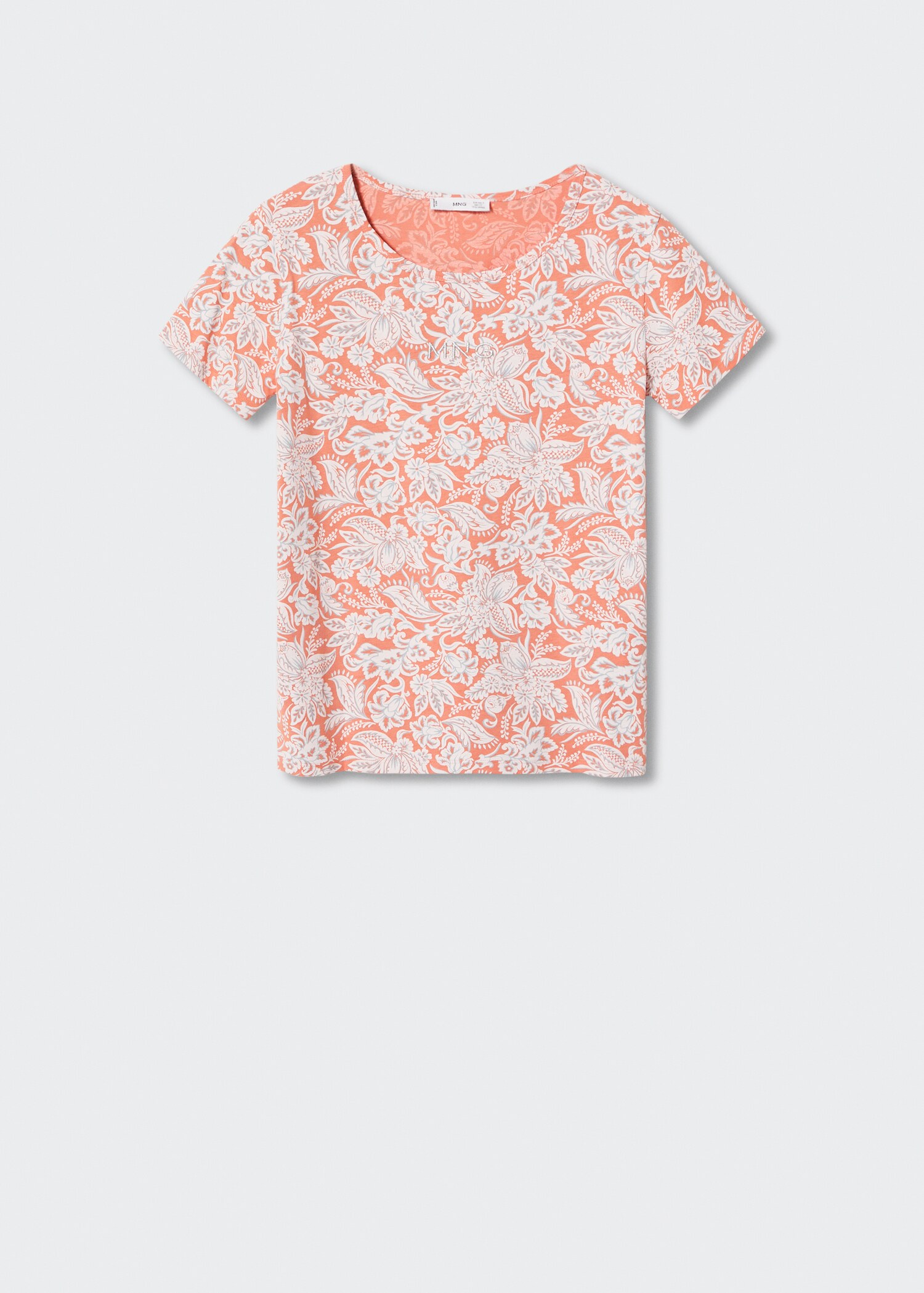 Bedrucktes Baumwoll-T-Shirt - Artikel ohne Model