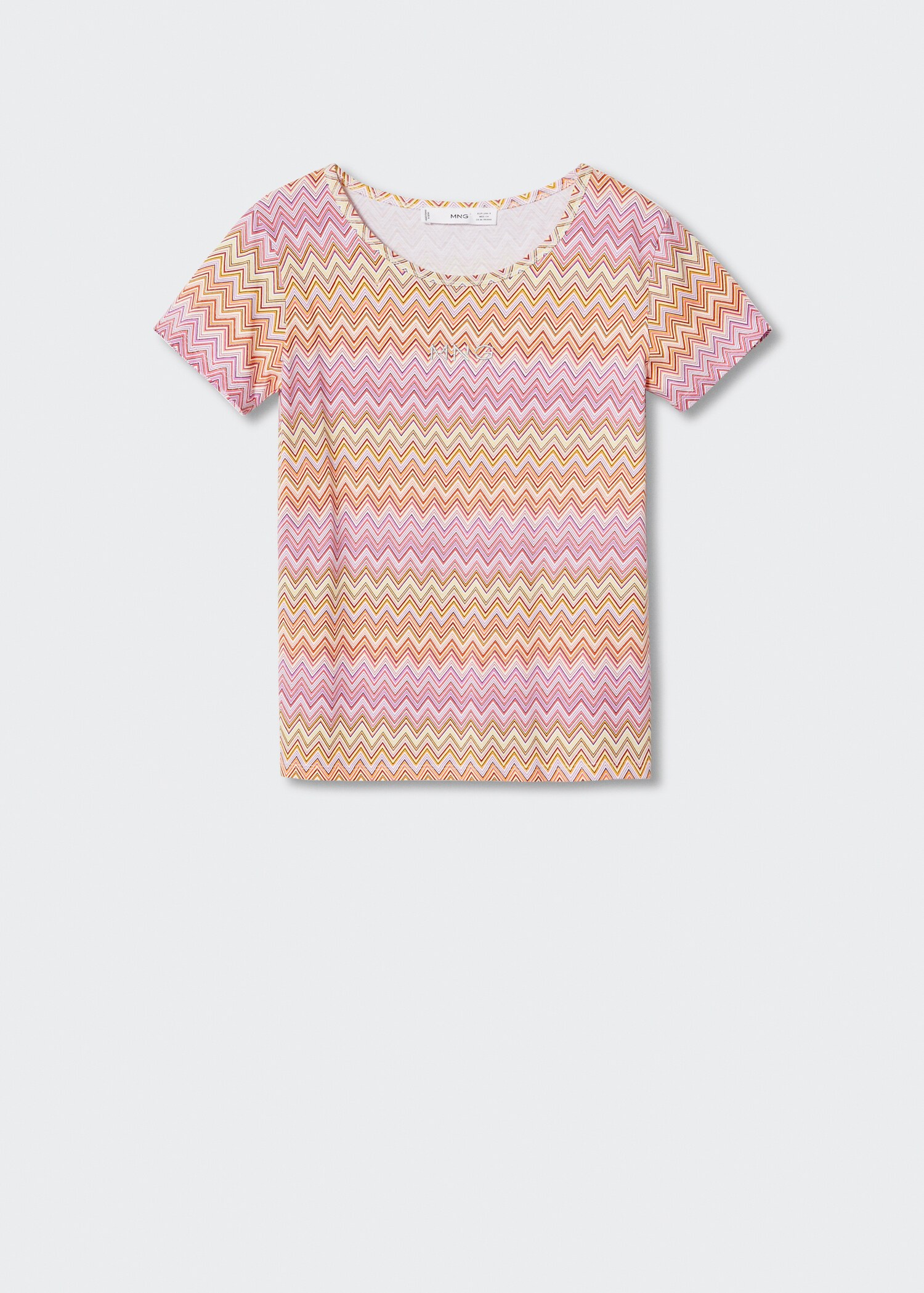 Bedrucktes Baumwoll-T-Shirt - Artikel ohne Model