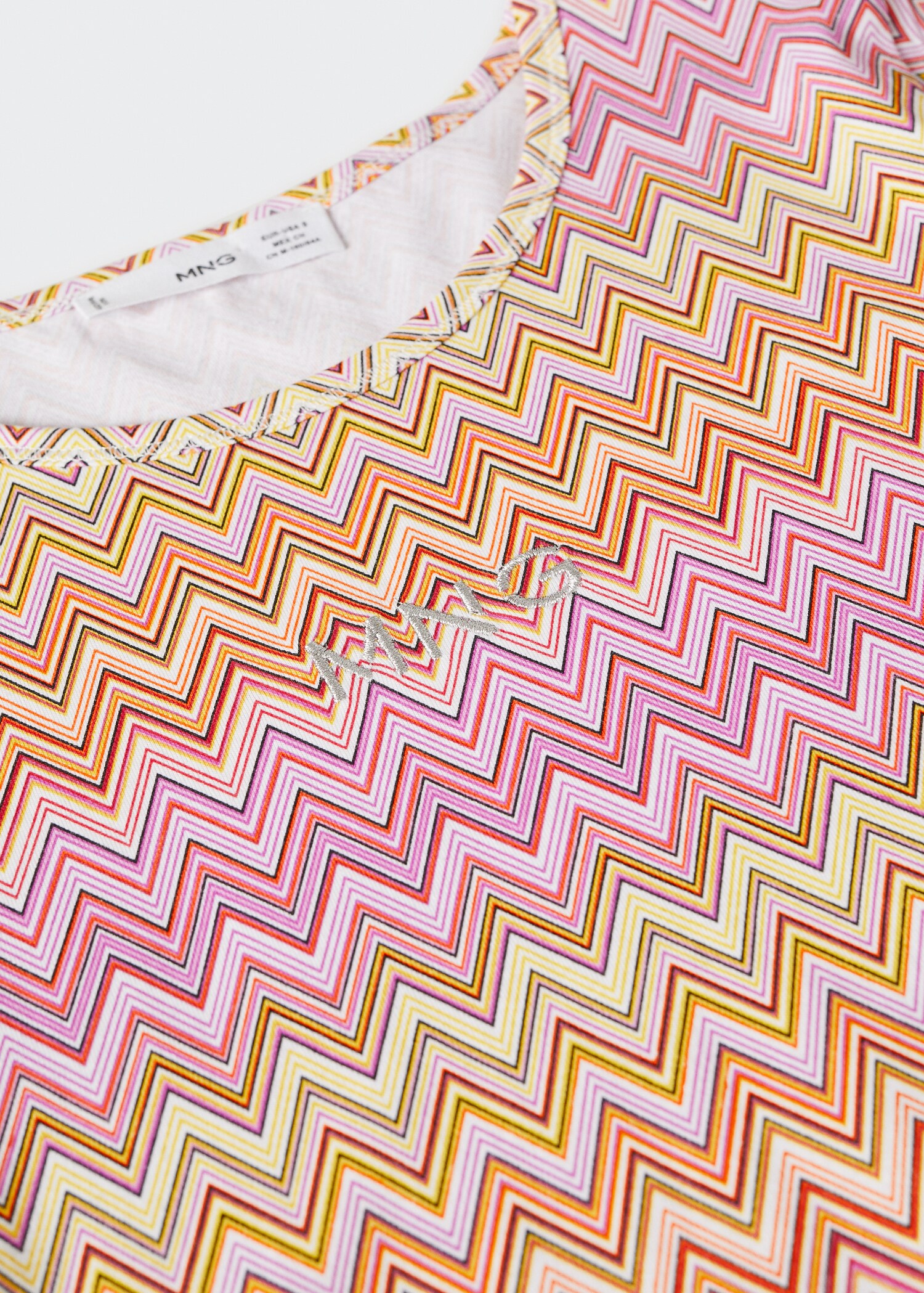 Bedrucktes Baumwoll-T-Shirt - Detail des Artikels 8