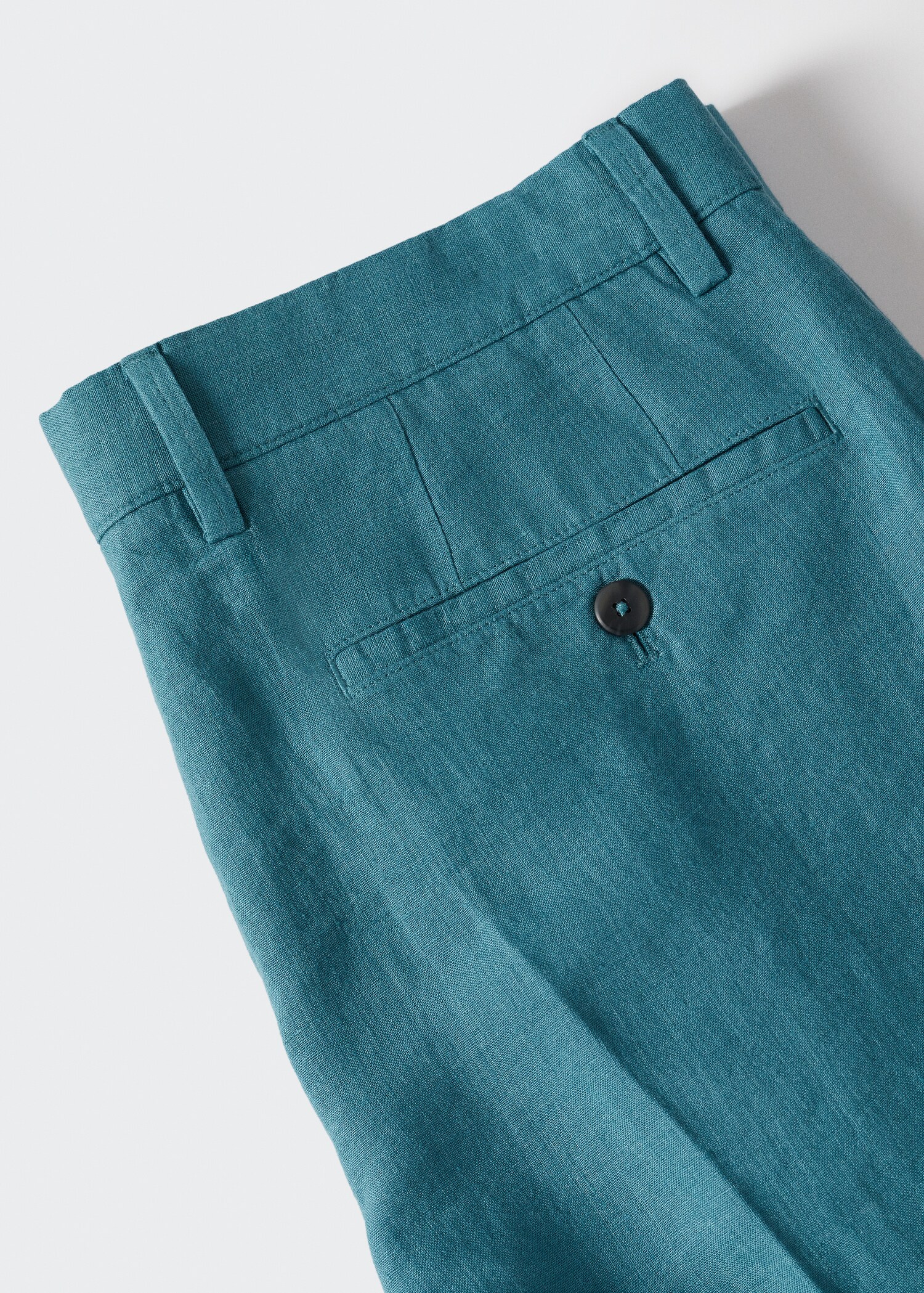 100% linen shorts - Details of the article 8