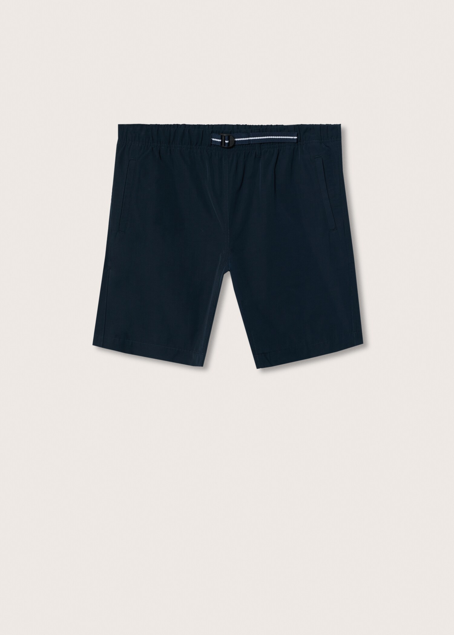 Cotton shorts with elastic waist - Article without model