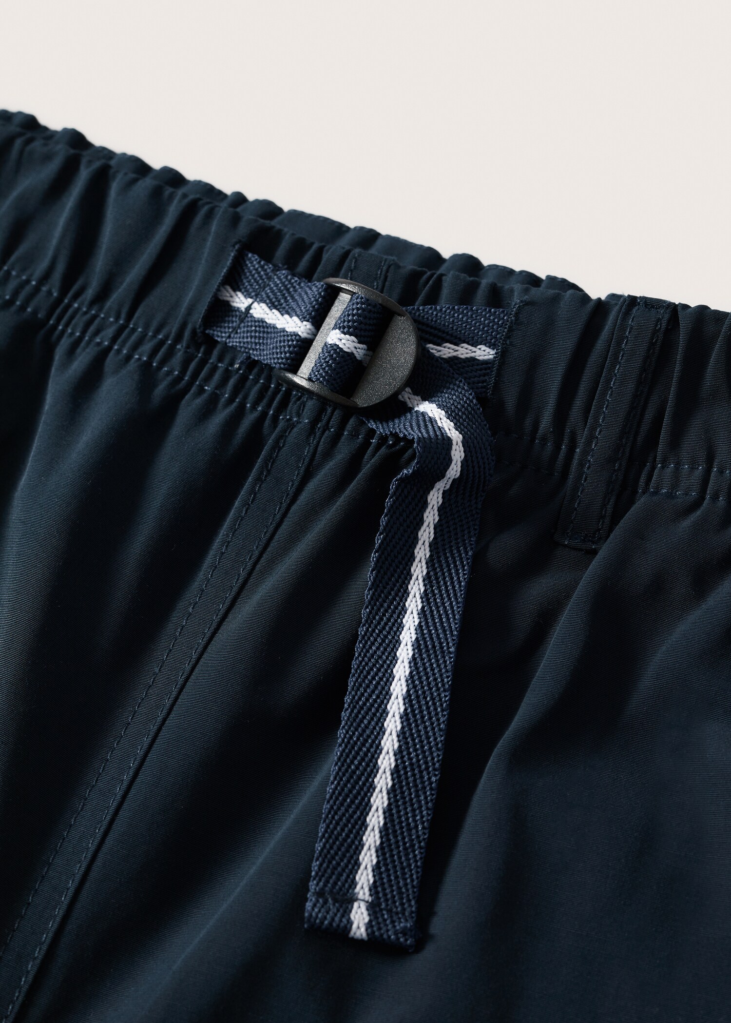 Baumwoll-Bermudashorts mit Stretchbund - Detail des Artikels 8