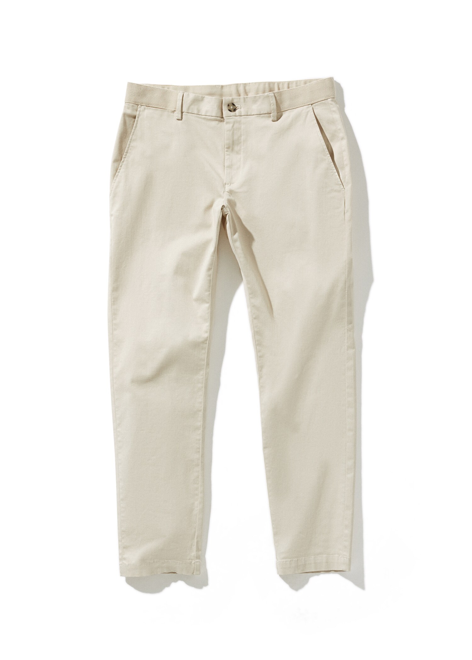 Cotton tapered crop pants - Details of the article 9