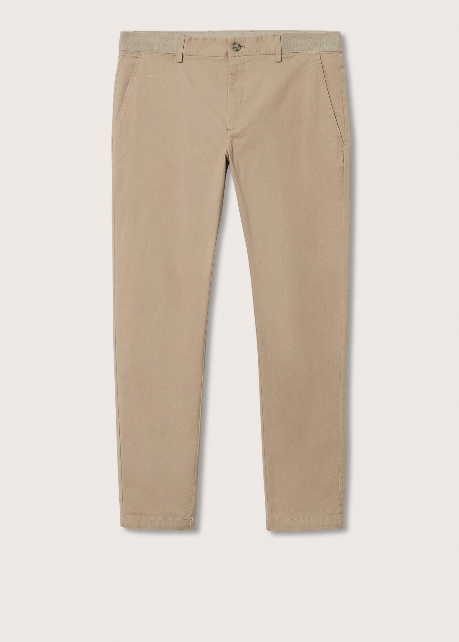 Cotton tapered crop pants - Article without model