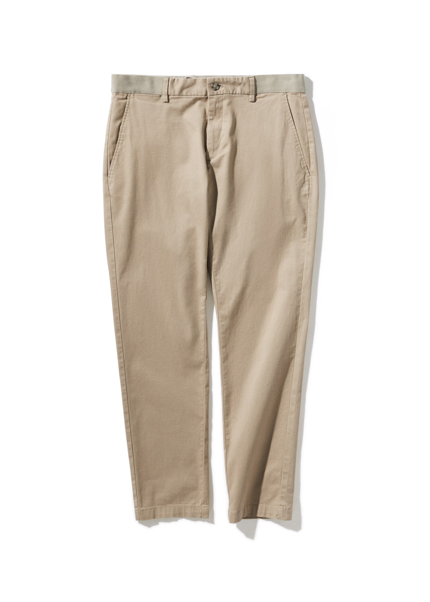 Cotton tapered crop pants - Details of the article 9