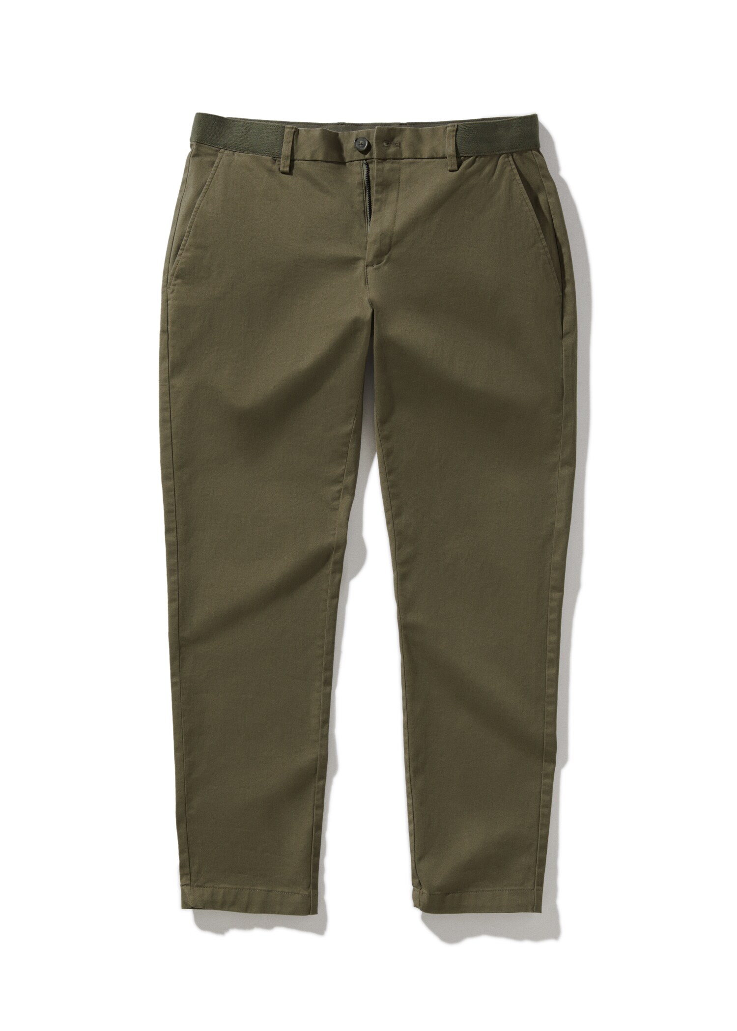 Cotton tapered crop pants - Details of the article 9