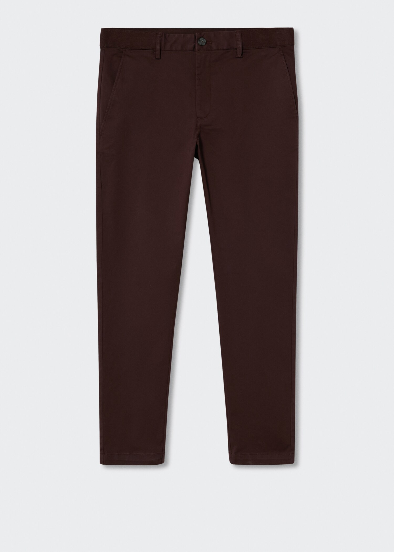 Cotton tapered crop pants - Article without model