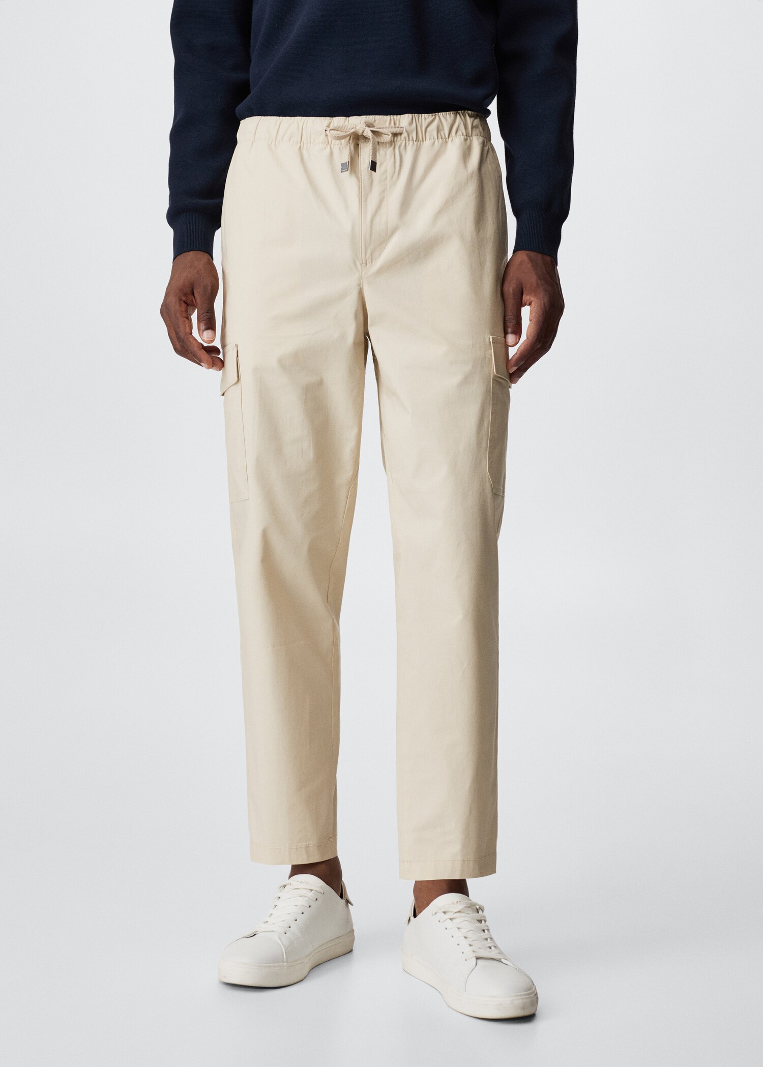 Cargo jogger trousers - Medium plane
