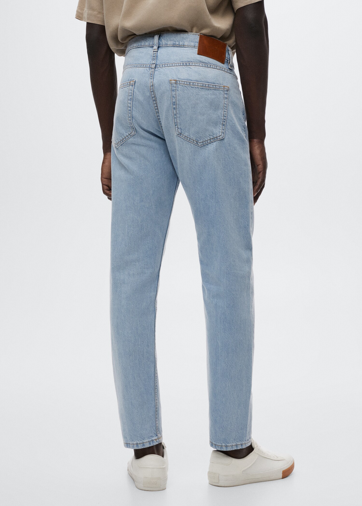 Straight Fit-Jeans Bob - Rückseite des Artikels
