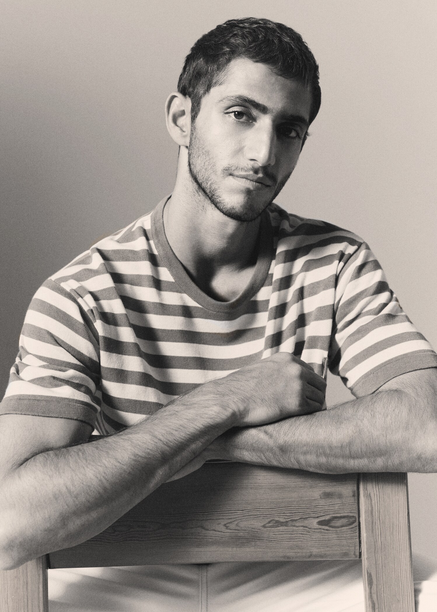 Striped jersey T-shirt - Details of the article 6
