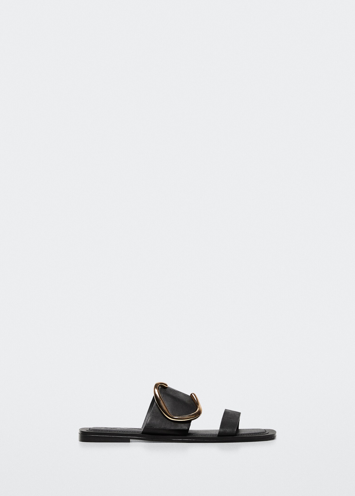 Buckle leather sandals - Article without model