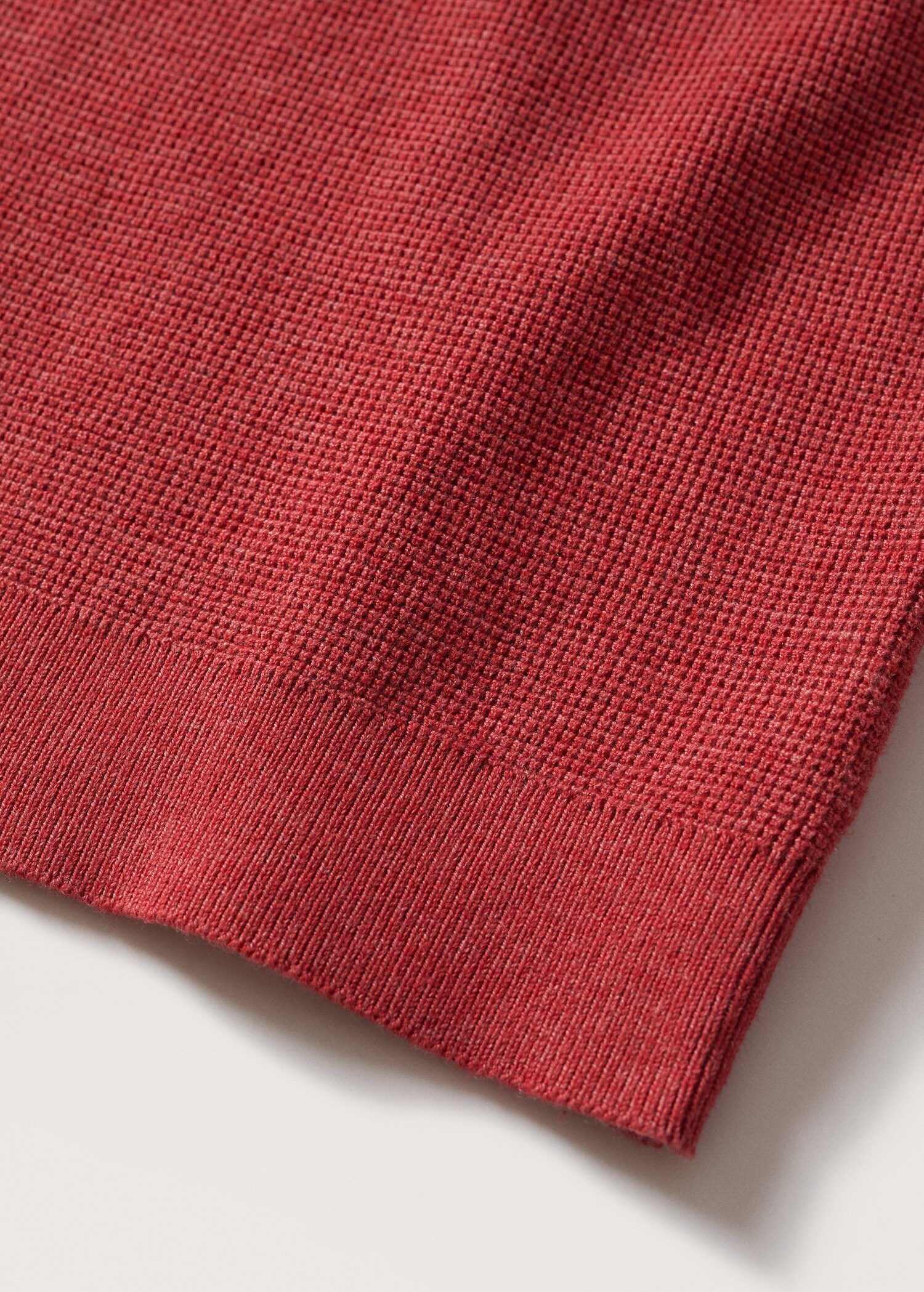 Structured cotton sweater - Details of the article 8