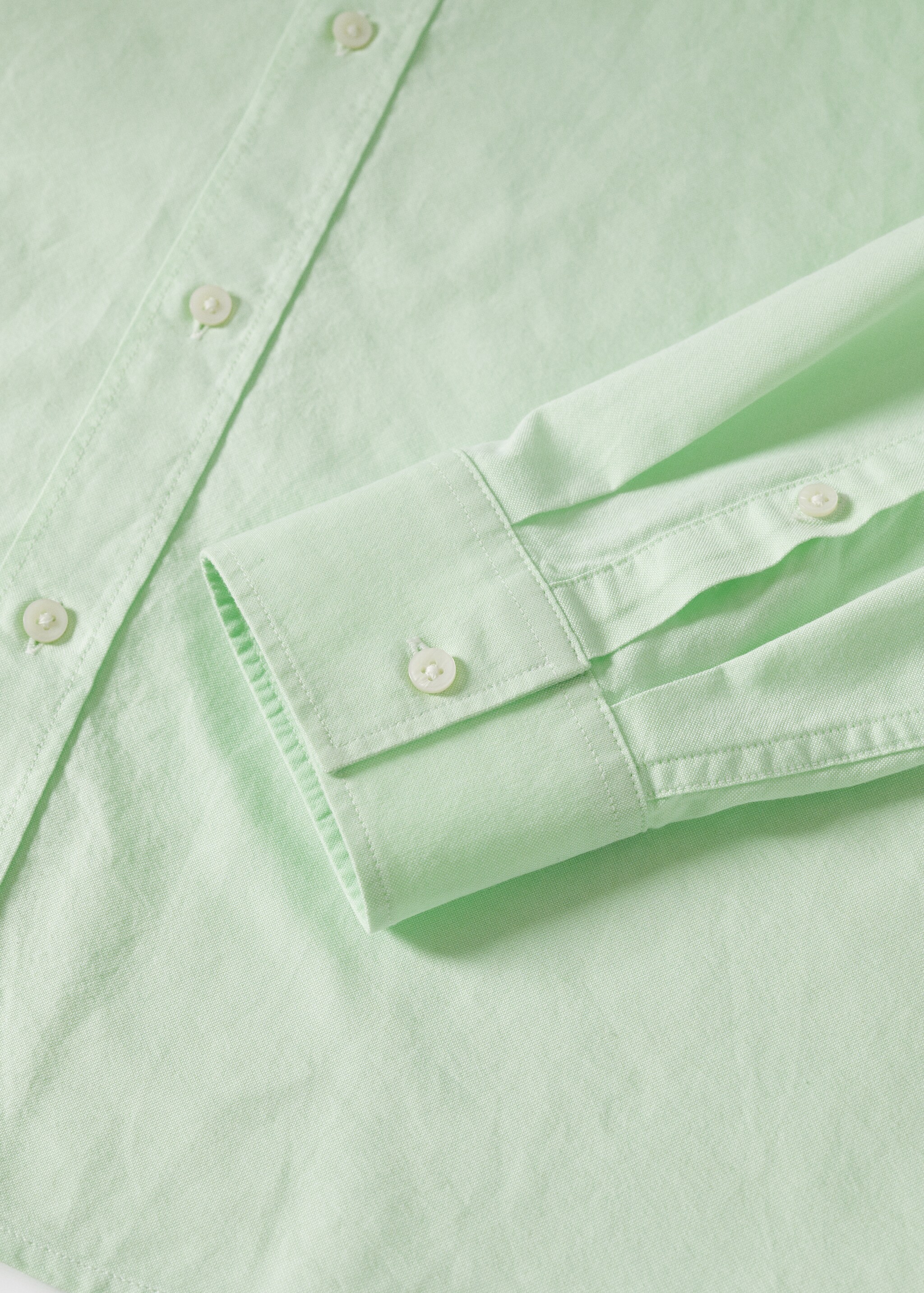 Regular fit cotton shirt - Details of the article 7