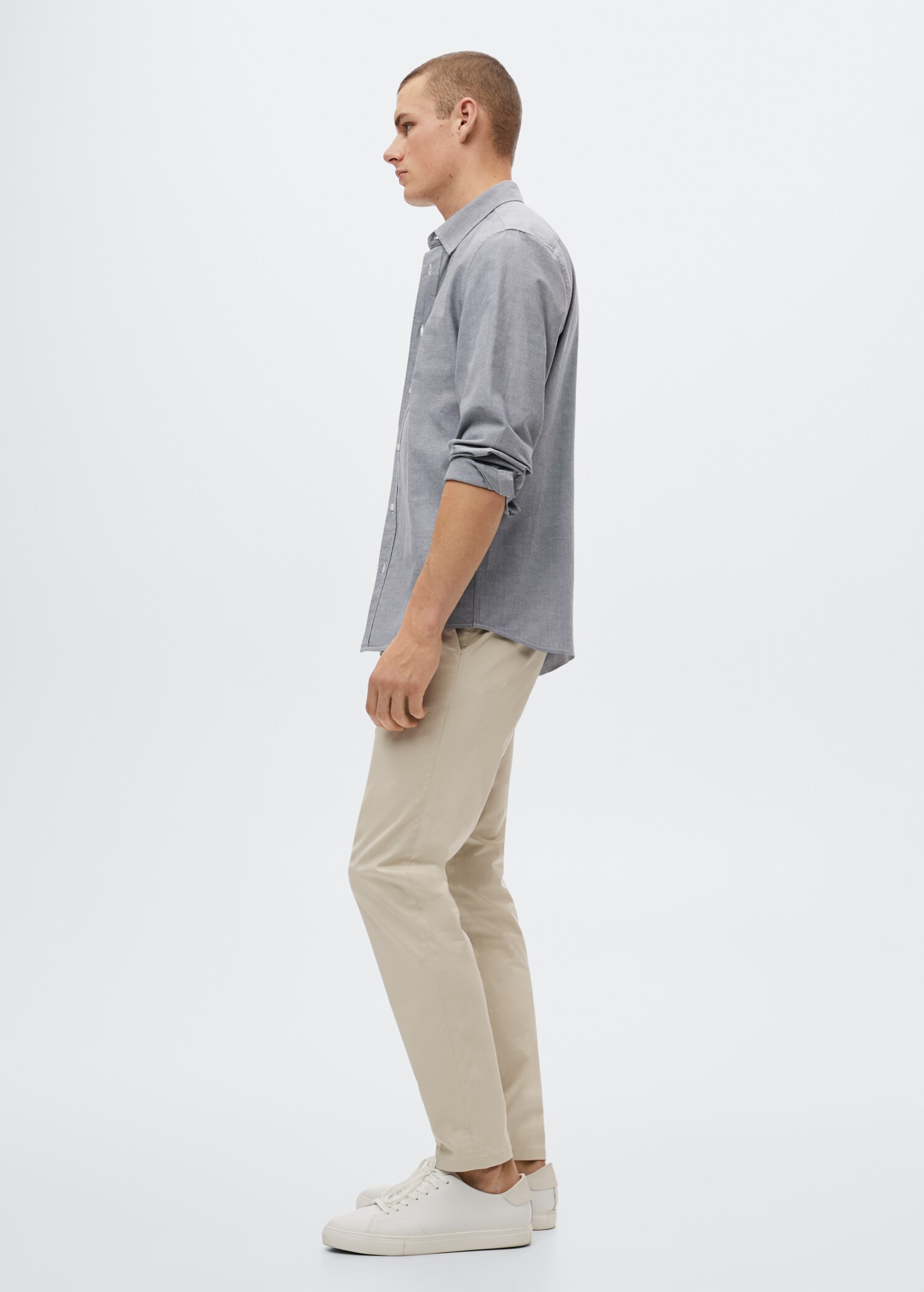 Camisa regular fit cotó - Detall de l'article 2