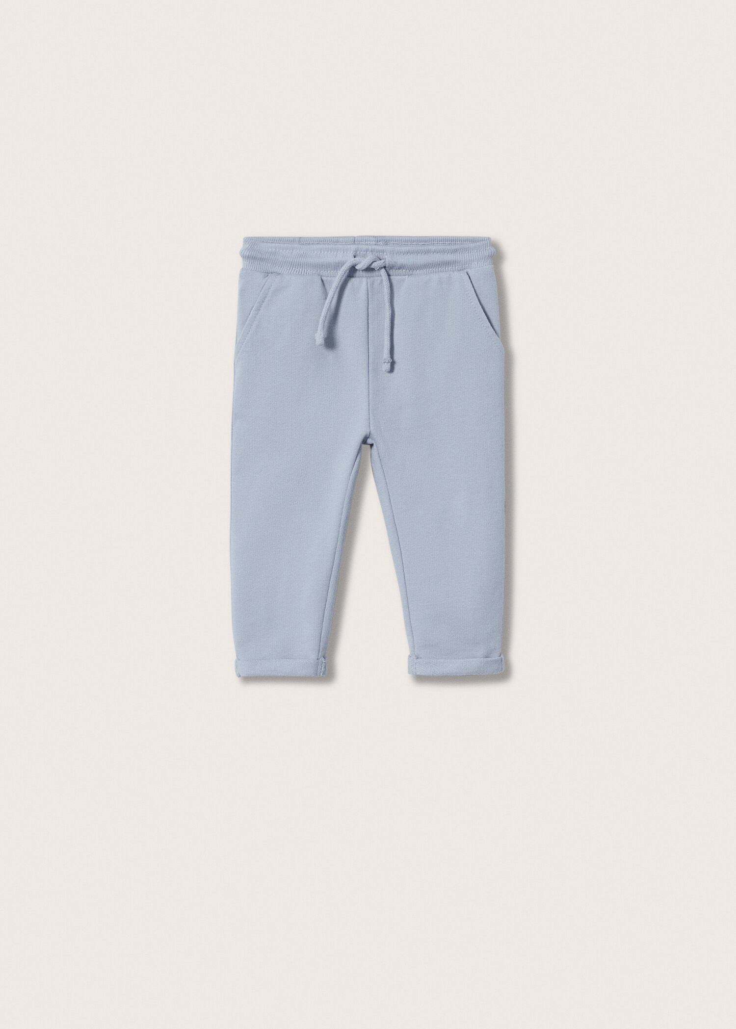 Cotton jogger-style trousers - Article without model