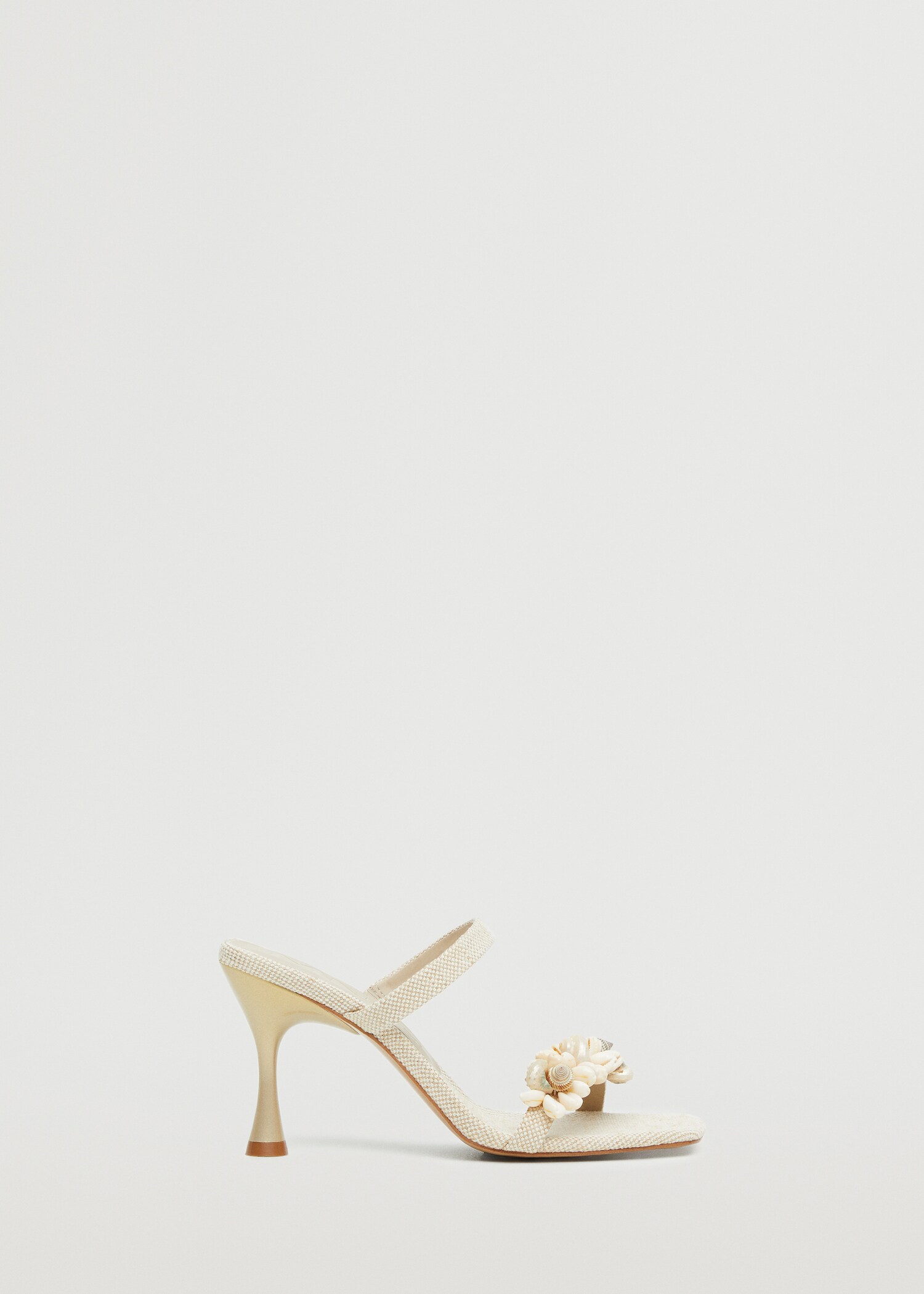 Heel seashells sandals - Article without model