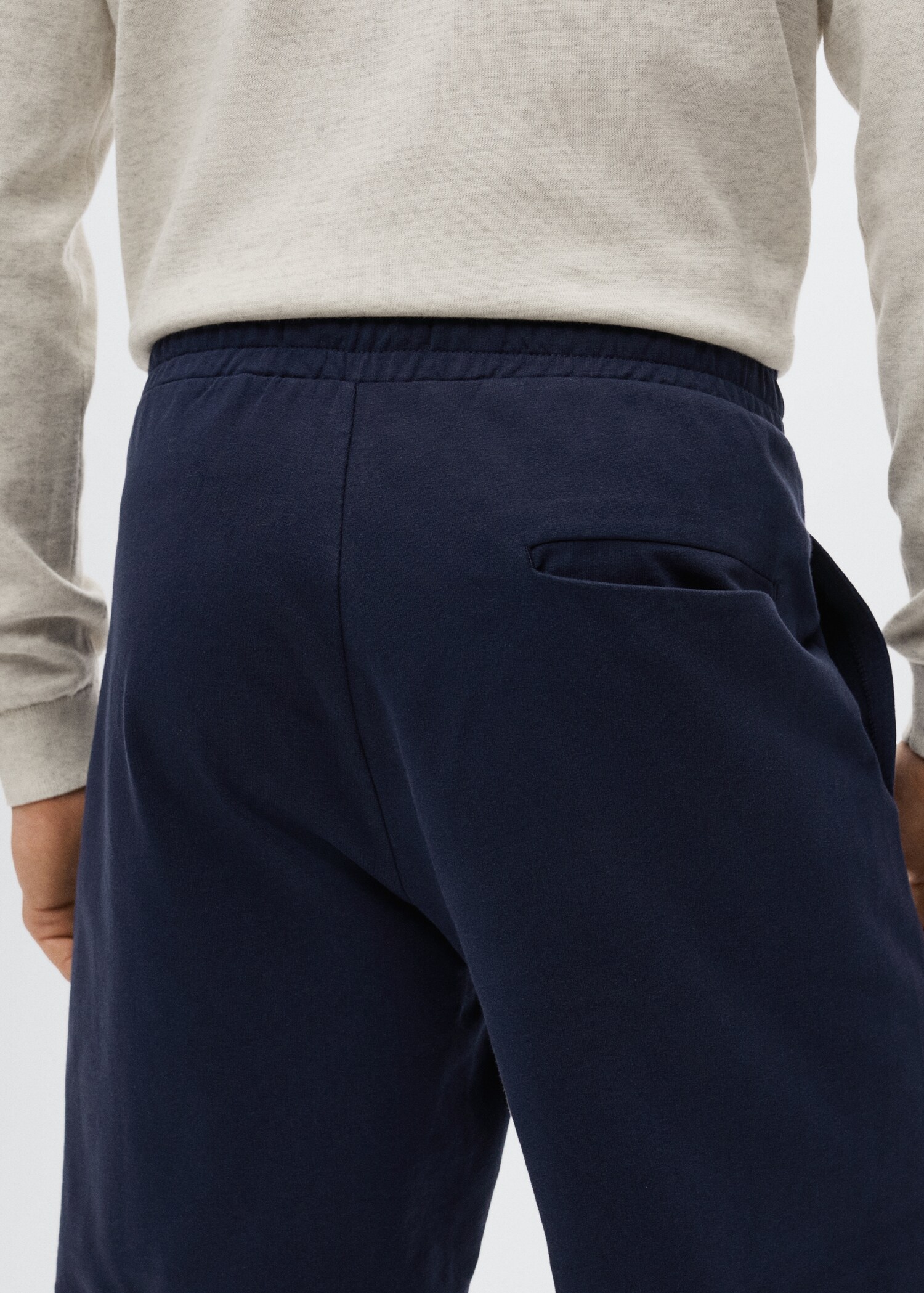 Jogger cotton Bermuda short - Details of the article 3