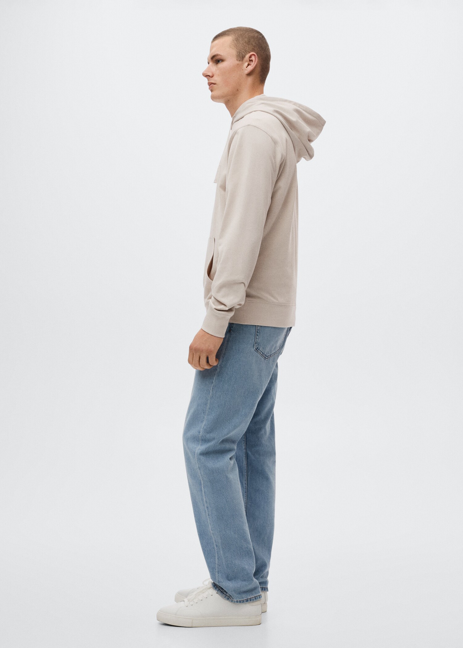 Cotton-blend message sweatshirt - Details of the article 2
