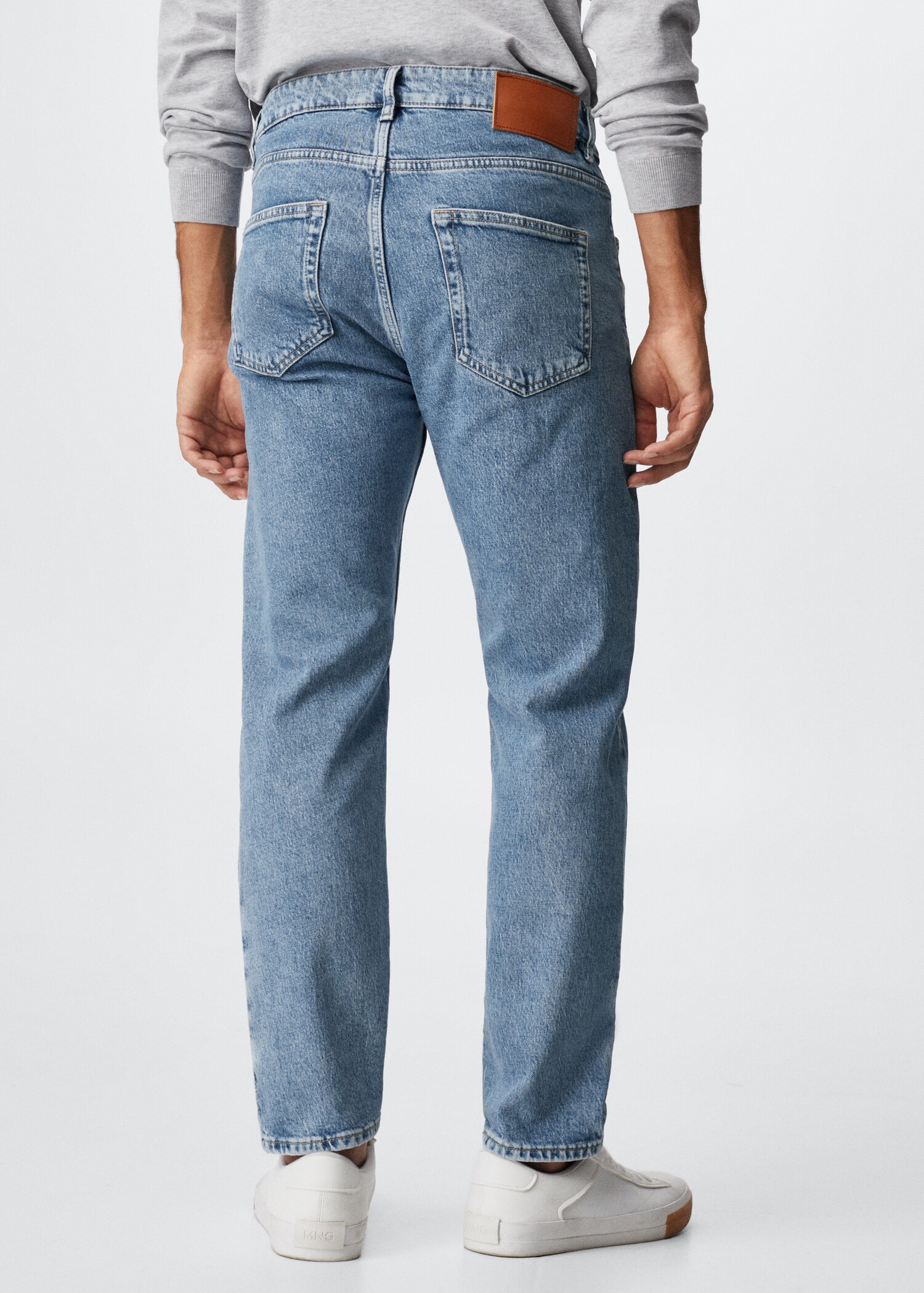 Ben tapered cropped jeans - Reverse of the article