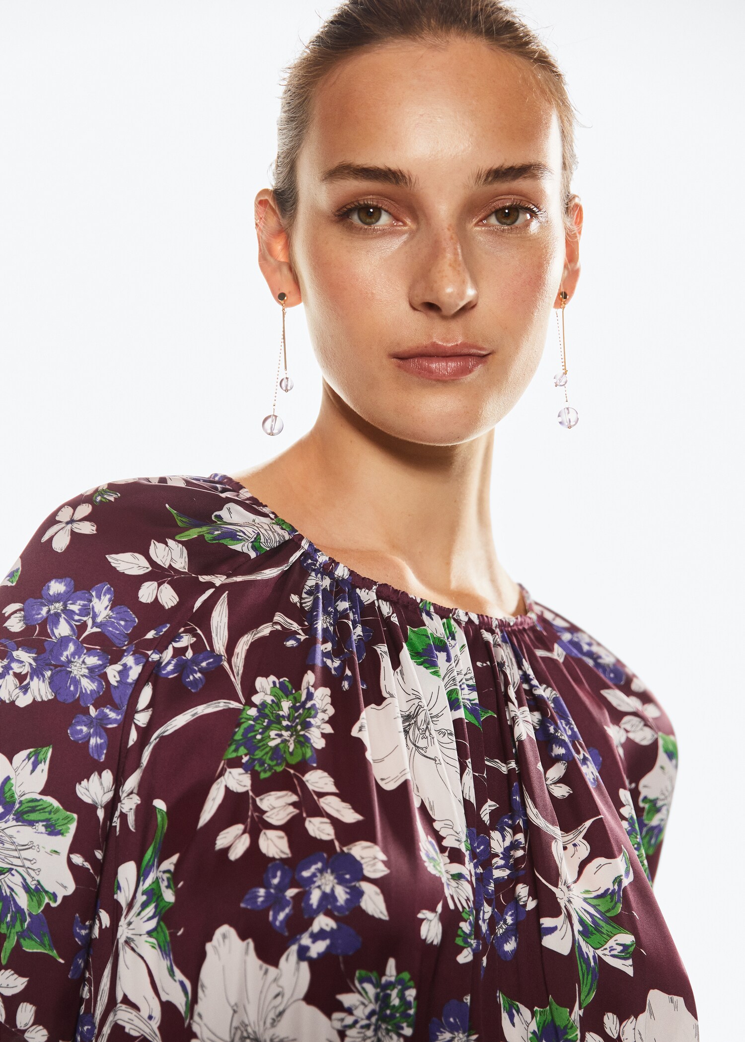 Flower print dress - Details of the article 2