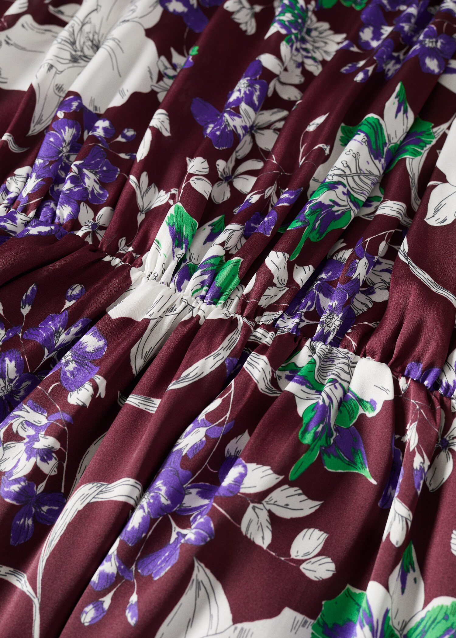 Flower print dress - Details of the article 8
