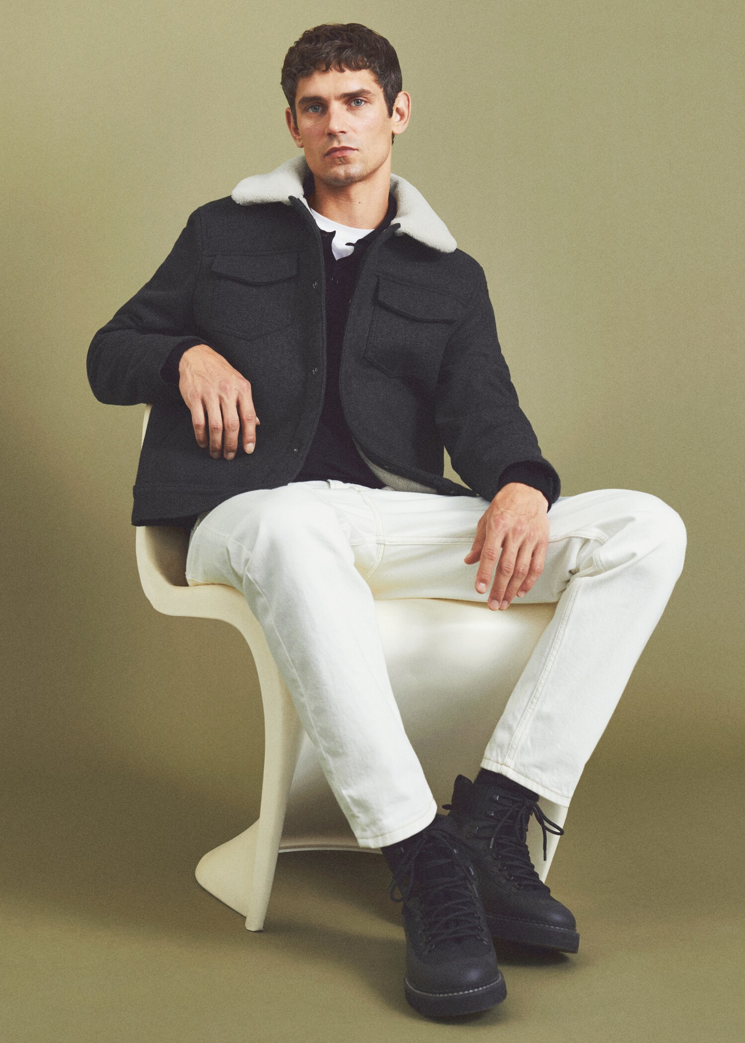 Ben tapered cropped jeans - Details of the article 4
