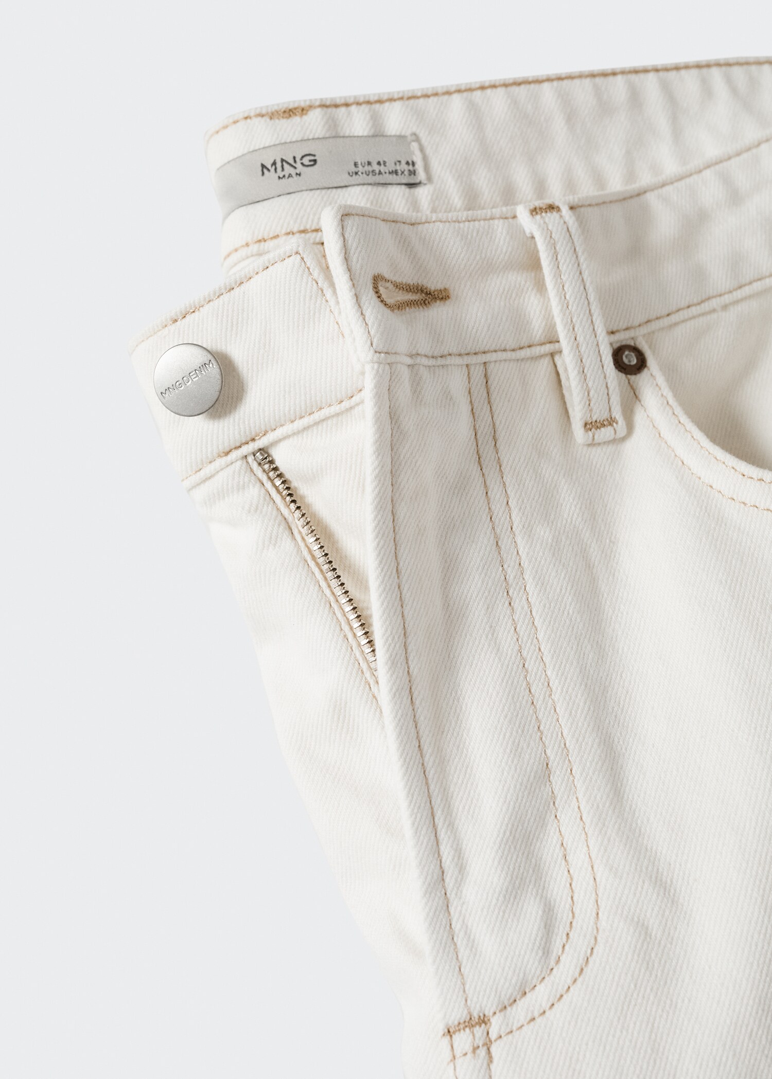 Ben tapered cropped jeans - Details of the article 7