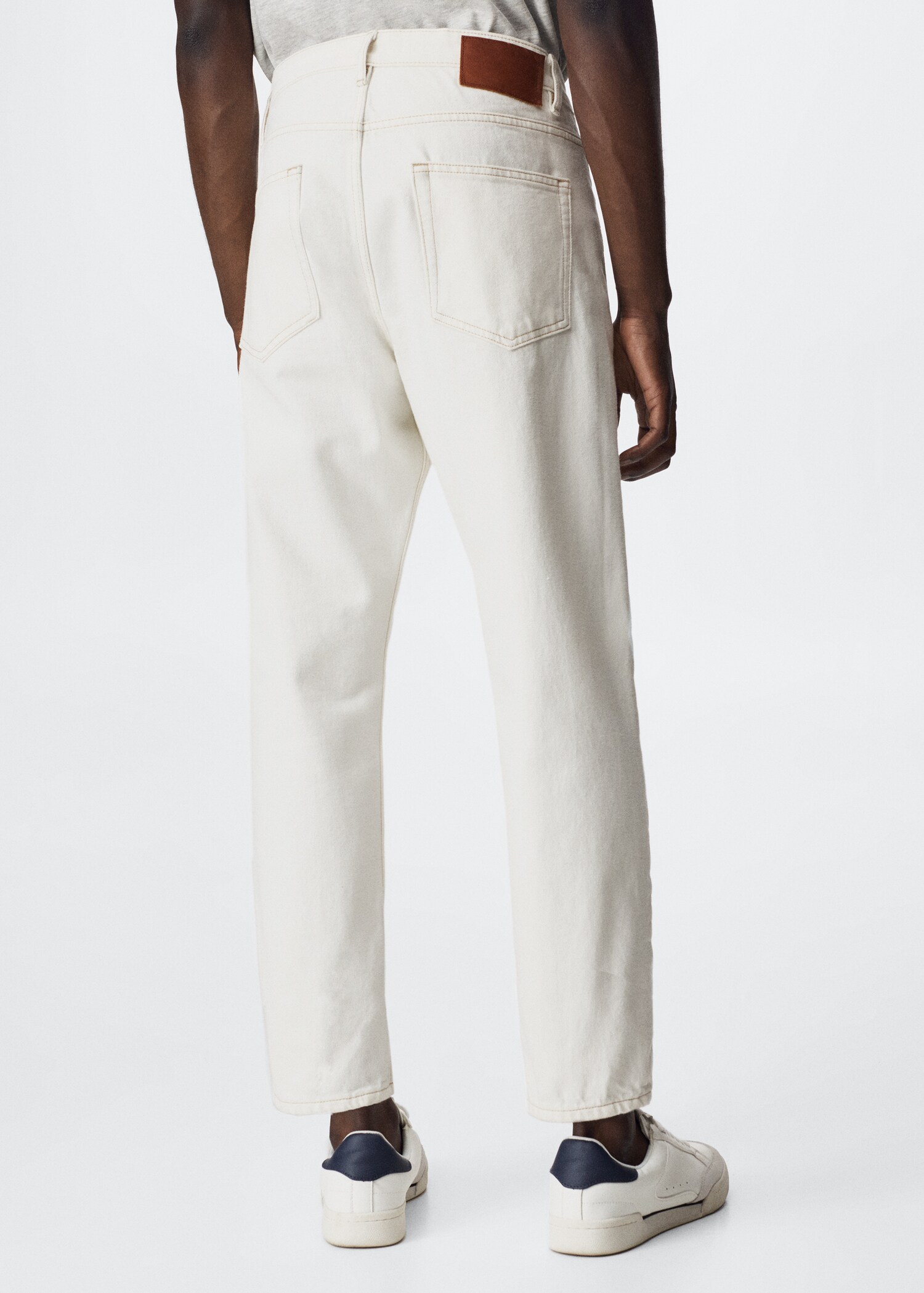 Ben tapered cropped jeans - Reverse of the article