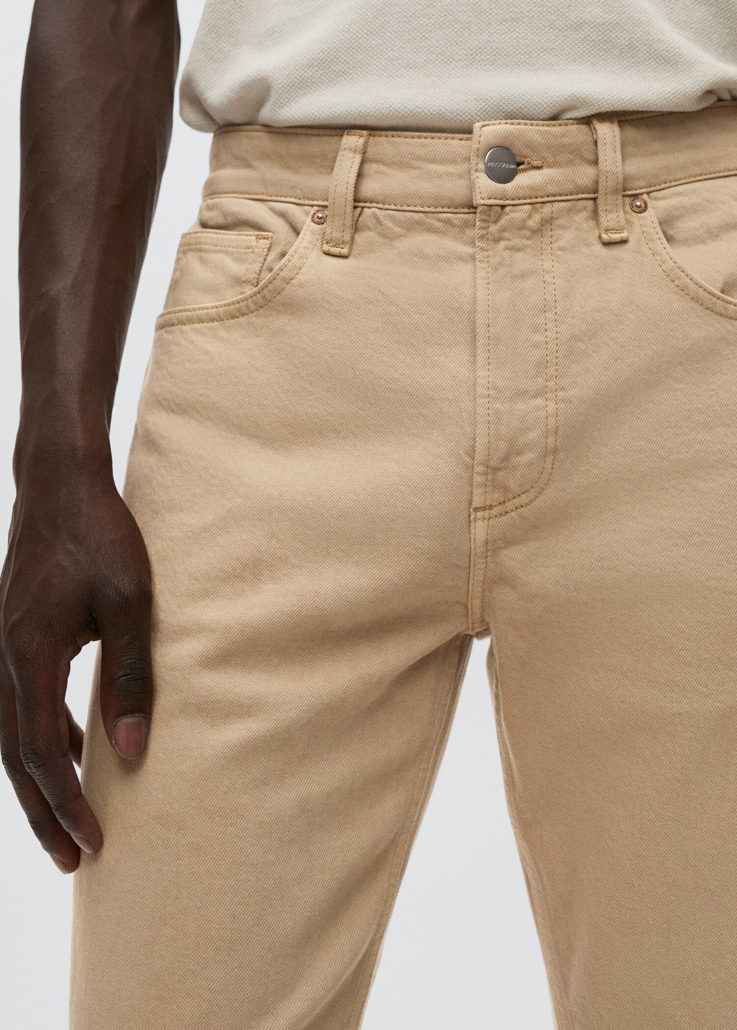 Ben tapered cropped jeans - Details of the article 1