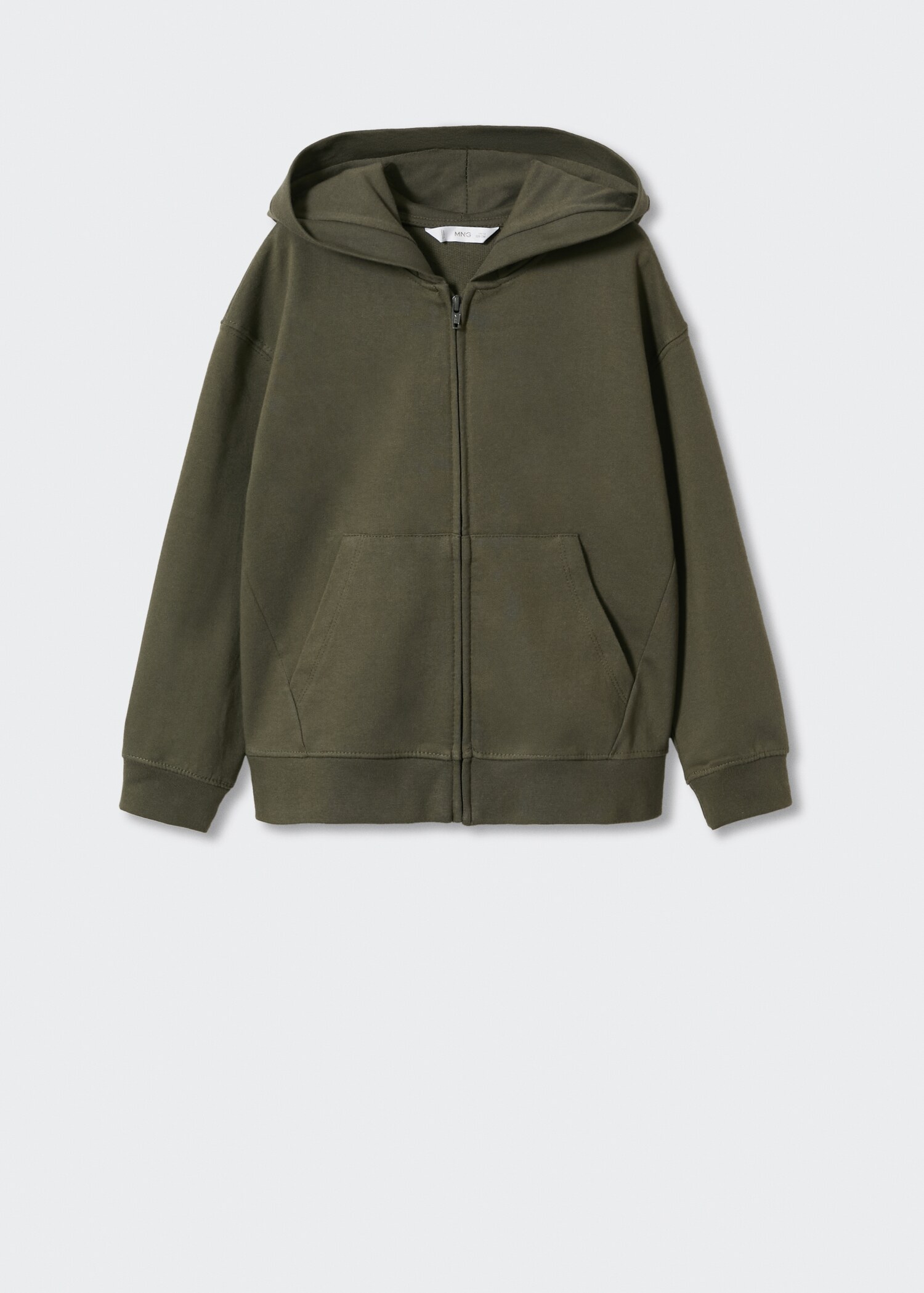 Sweat-shirt zippé à capuche - Article sans modèle