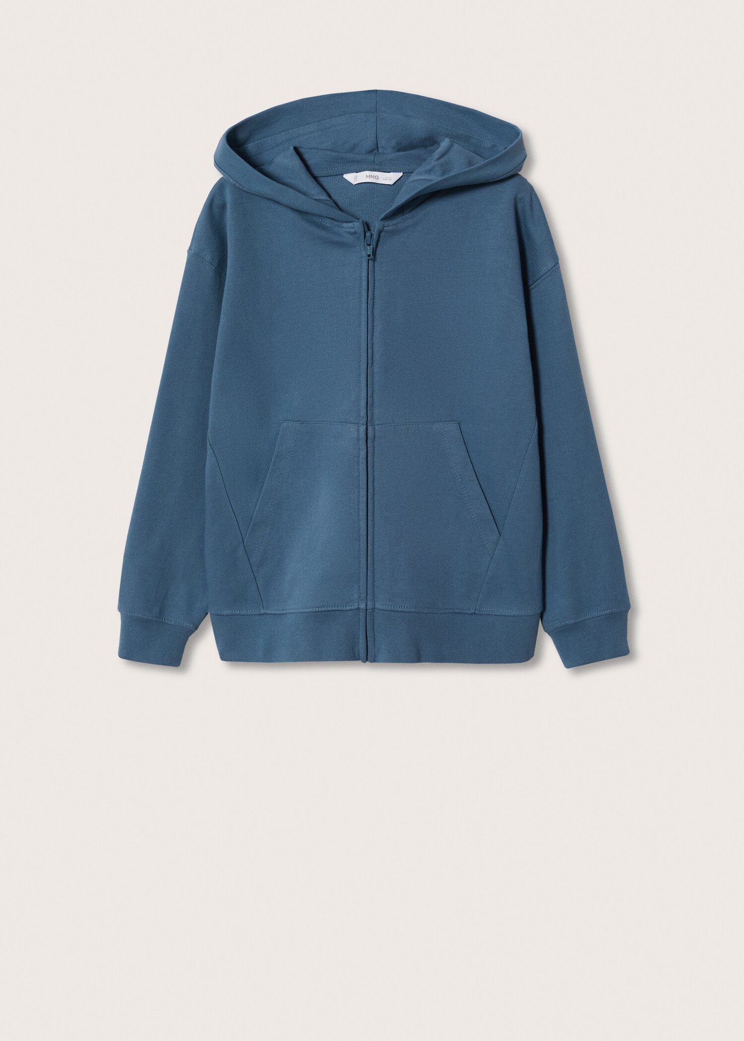 Sweat-shirt zippé à capuche - Article sans modèle