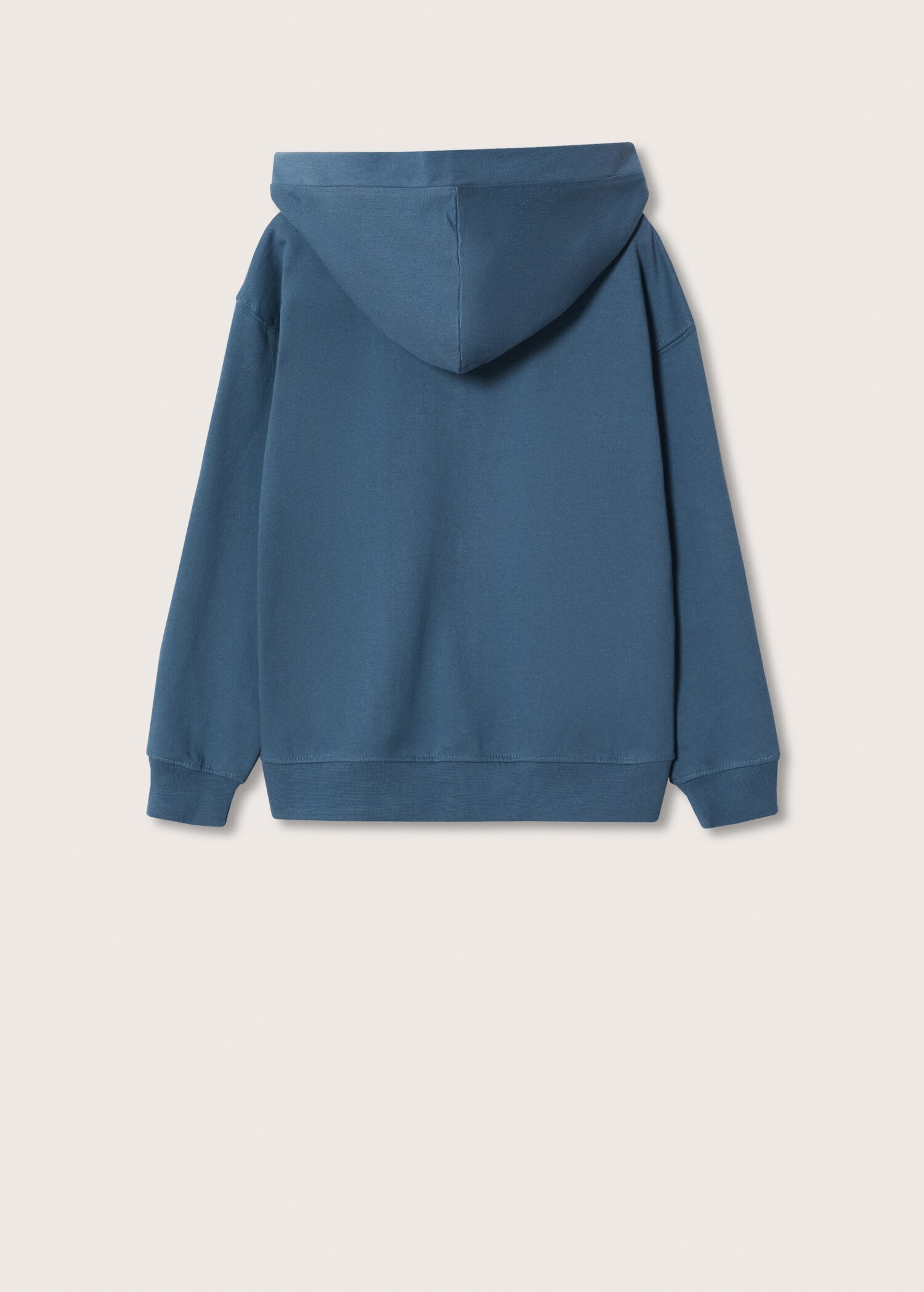 Sweat-shirt zippé à capuche - Verso de l’article