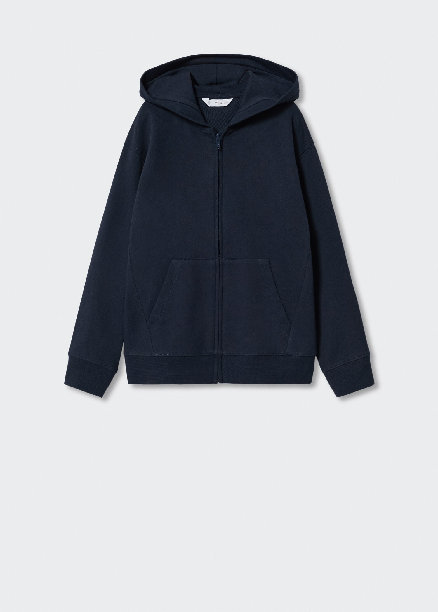 Sweat-shirt zippé à capuche - Article sans modèle