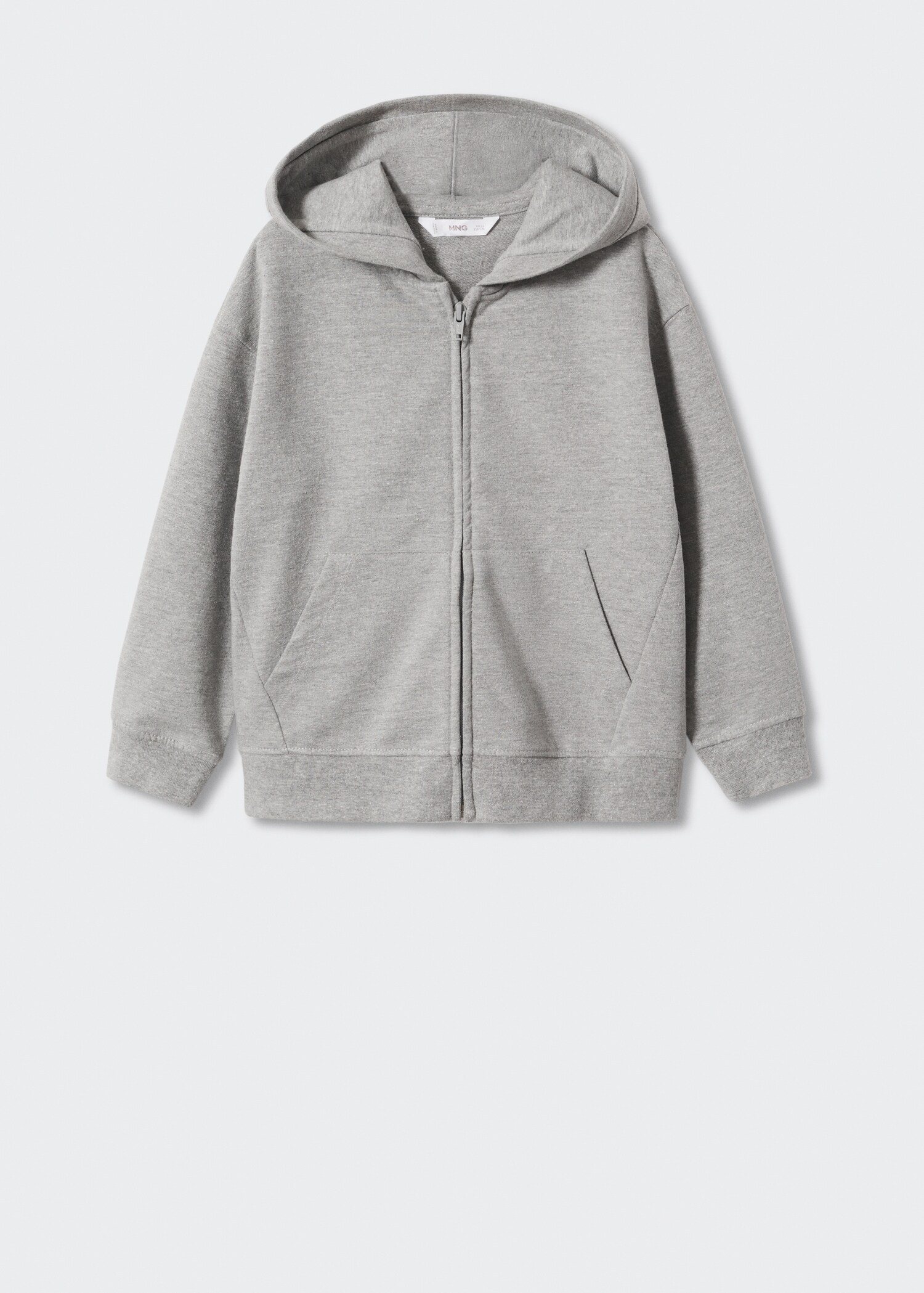 Sweat-shirt zippé à capuche - Article sans modèle