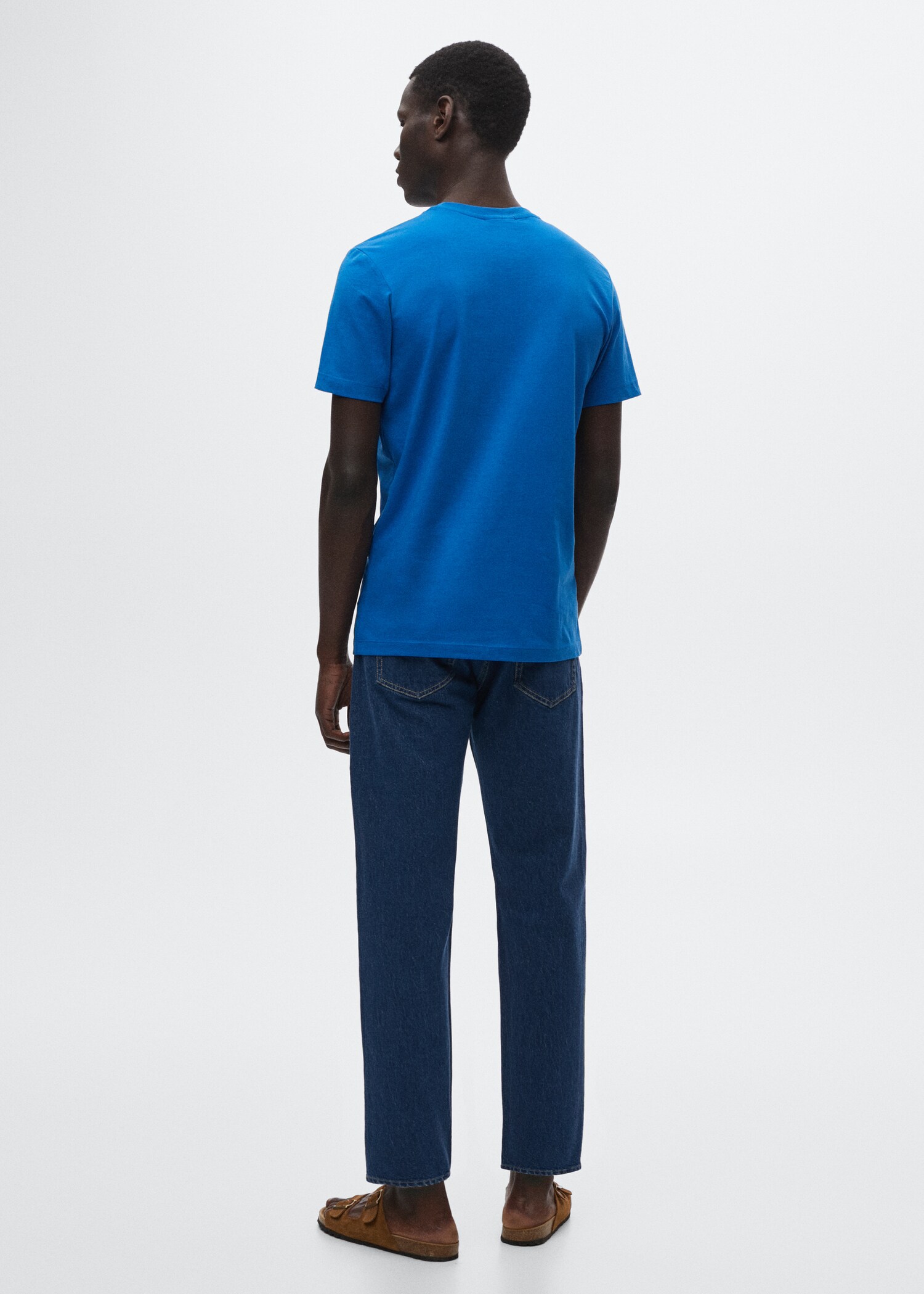 T-shirt basique coton durable - Verso de l’article