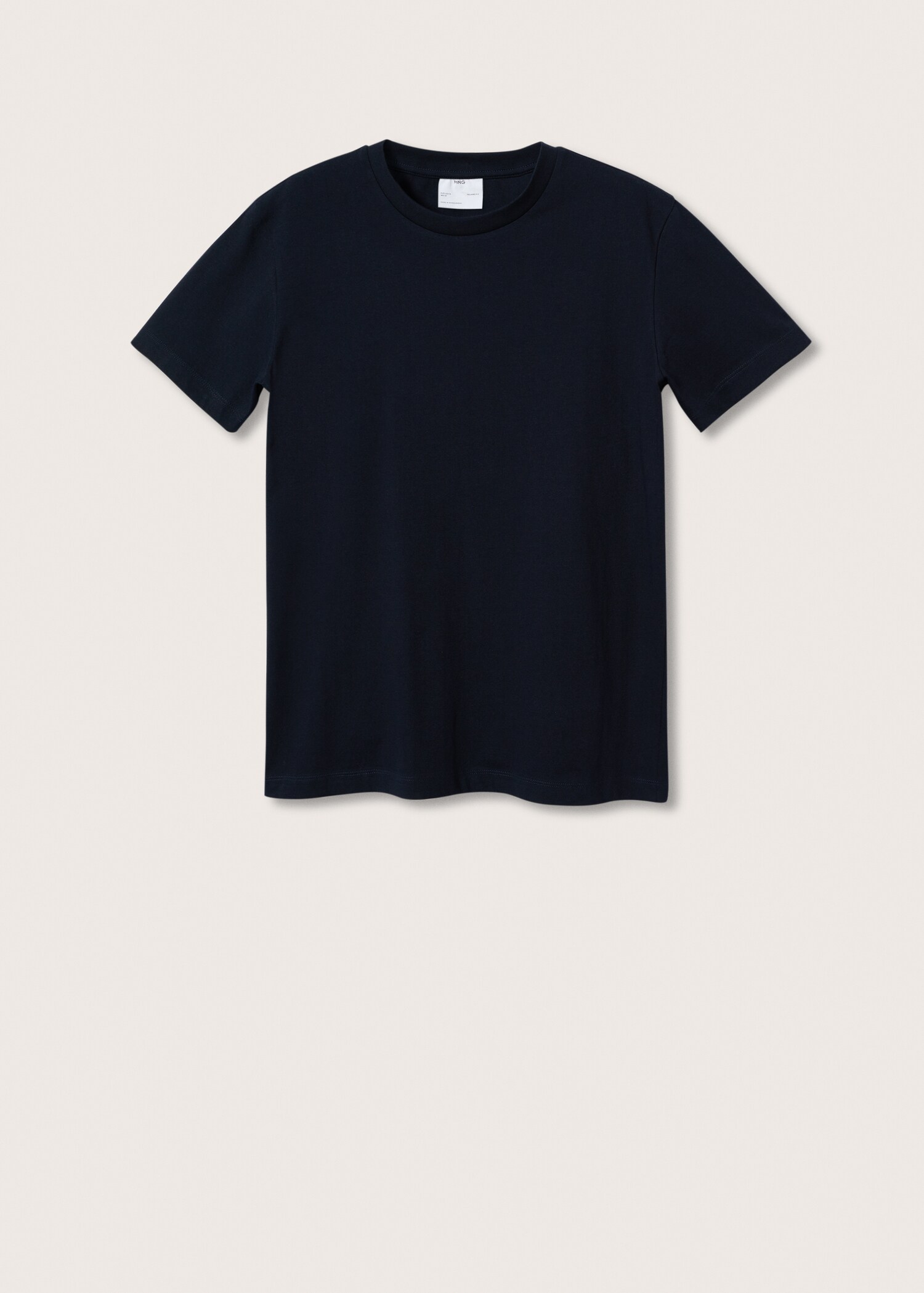 Sustainable cotton basic T-shirt - Article without model