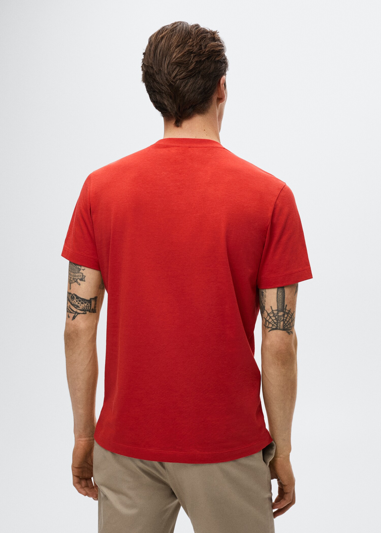 T-shirt basique coton durable - Verso de l’article